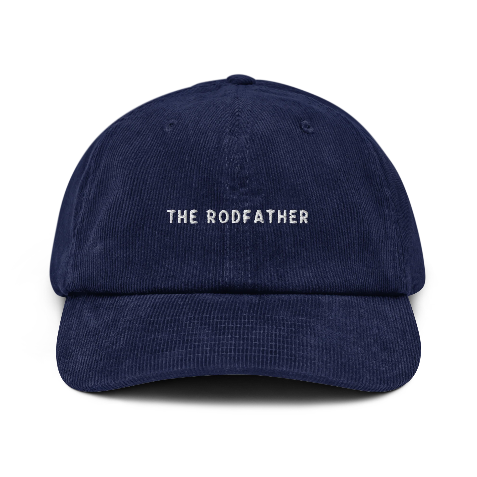 The Rodfather Fishing Embroidered Corduroy Hat - Image 7