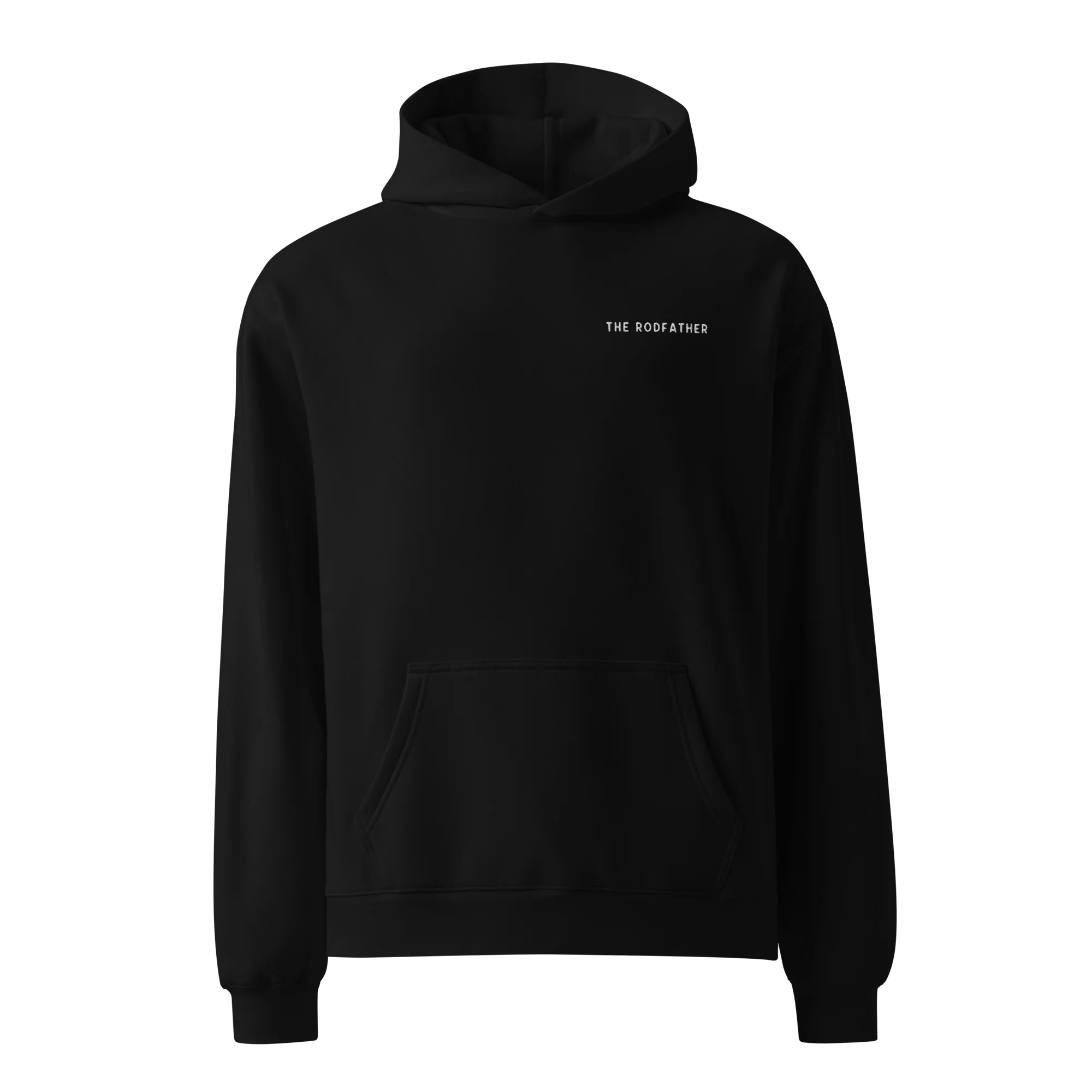 The Rodfather Fishing Embroidered Premium Oversized Hoodie