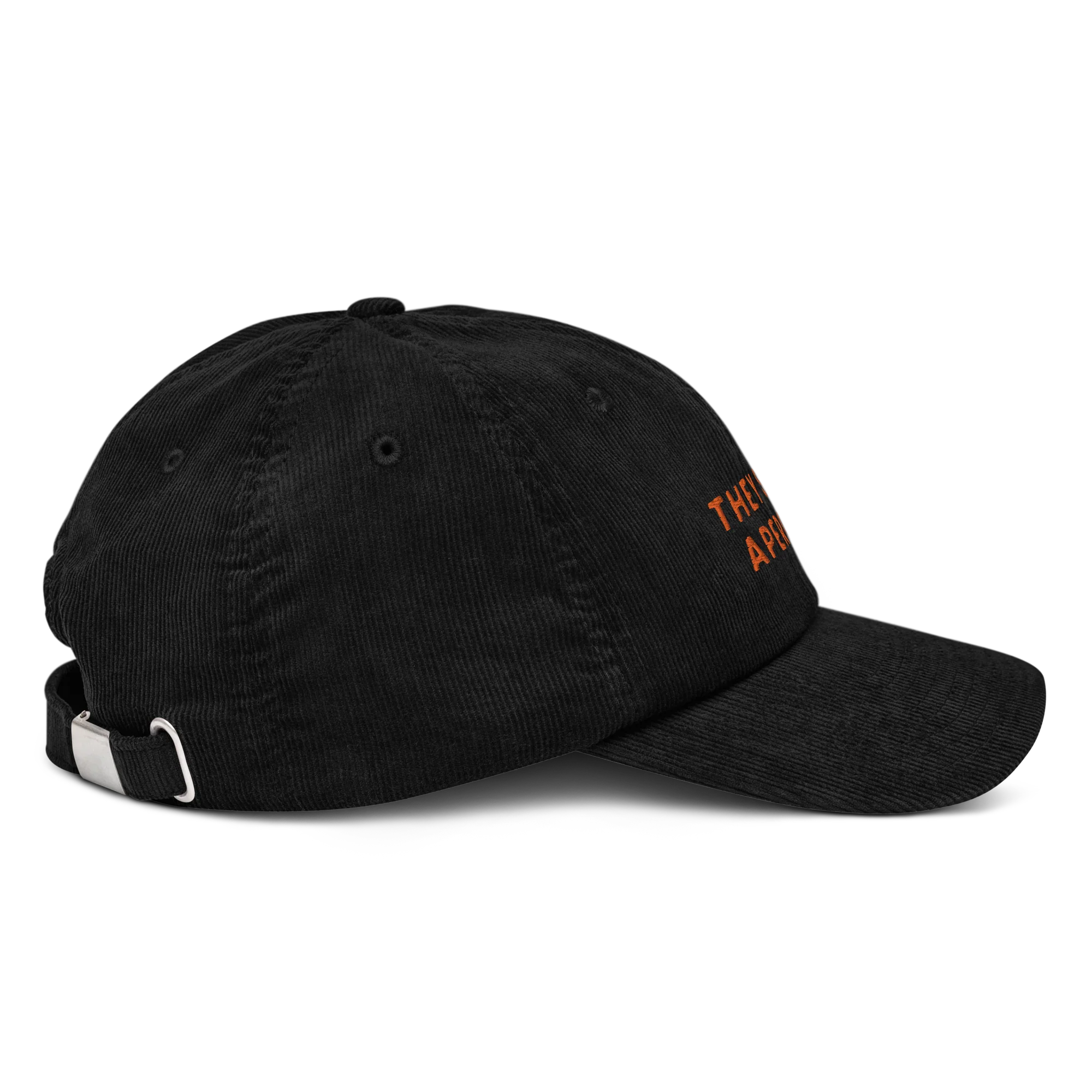 They See Me Aperollin' Embroidered Corduroy Hat - Image 3