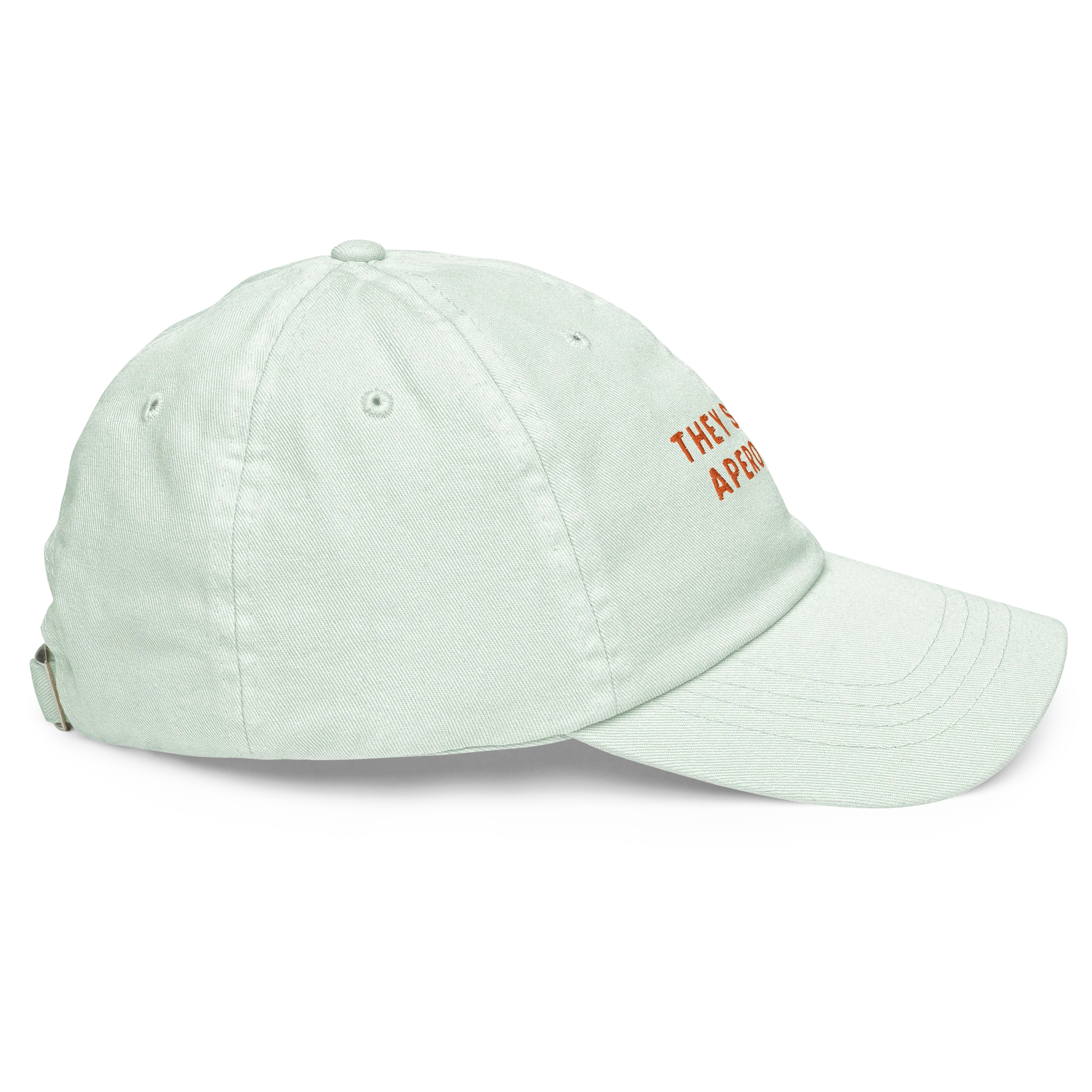 They See Me Aperollin' Embroidered Pastel Baseball Cap - Image 8