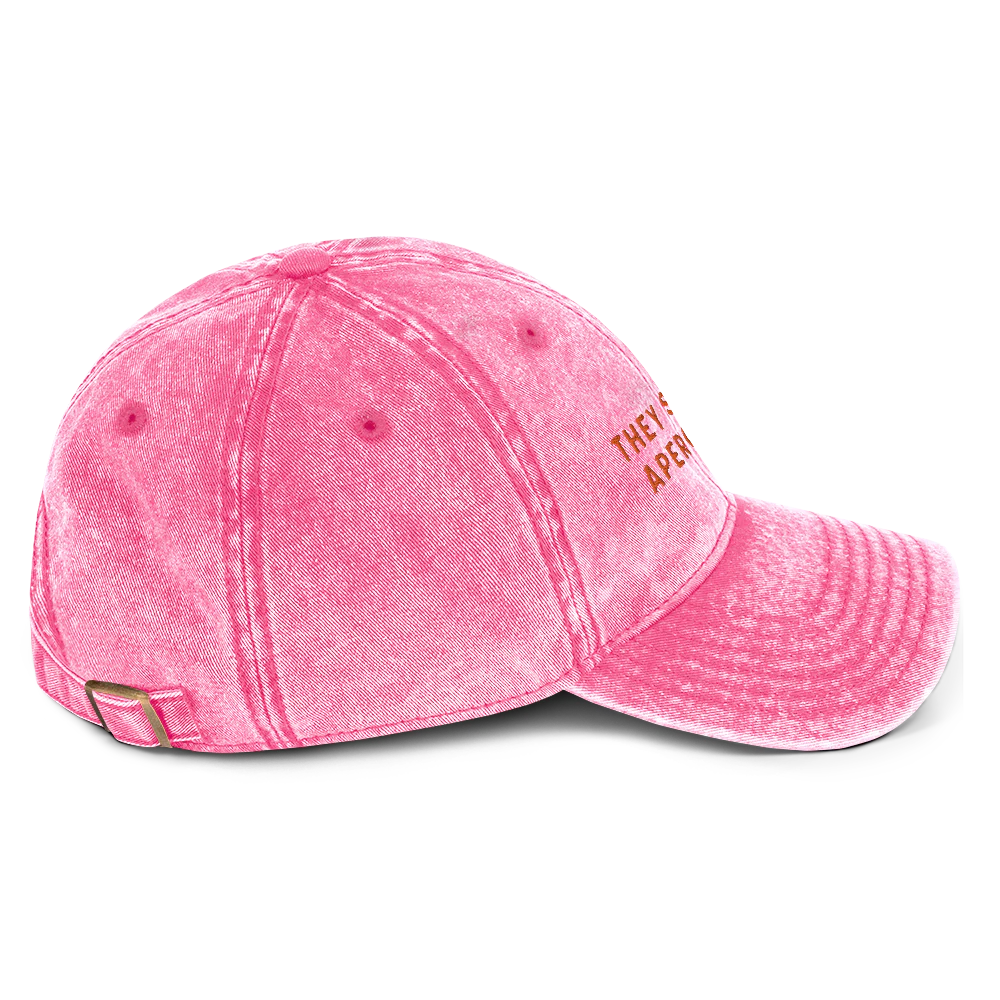 They See Me Aperollin' Embroidered Vintage Cap - Image 3