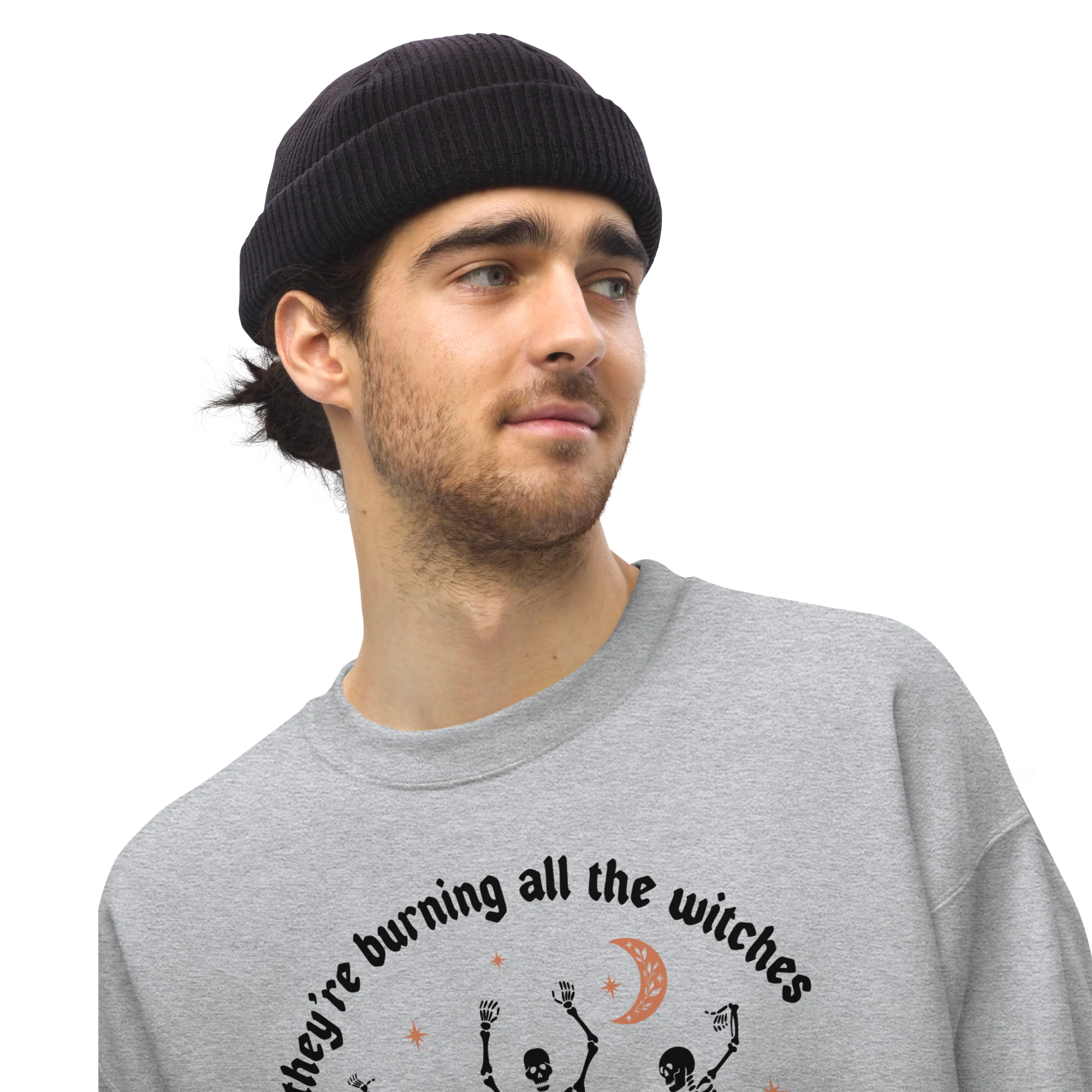 They're Burning All The Witches Crewneck Sweatshirt - Image 7
