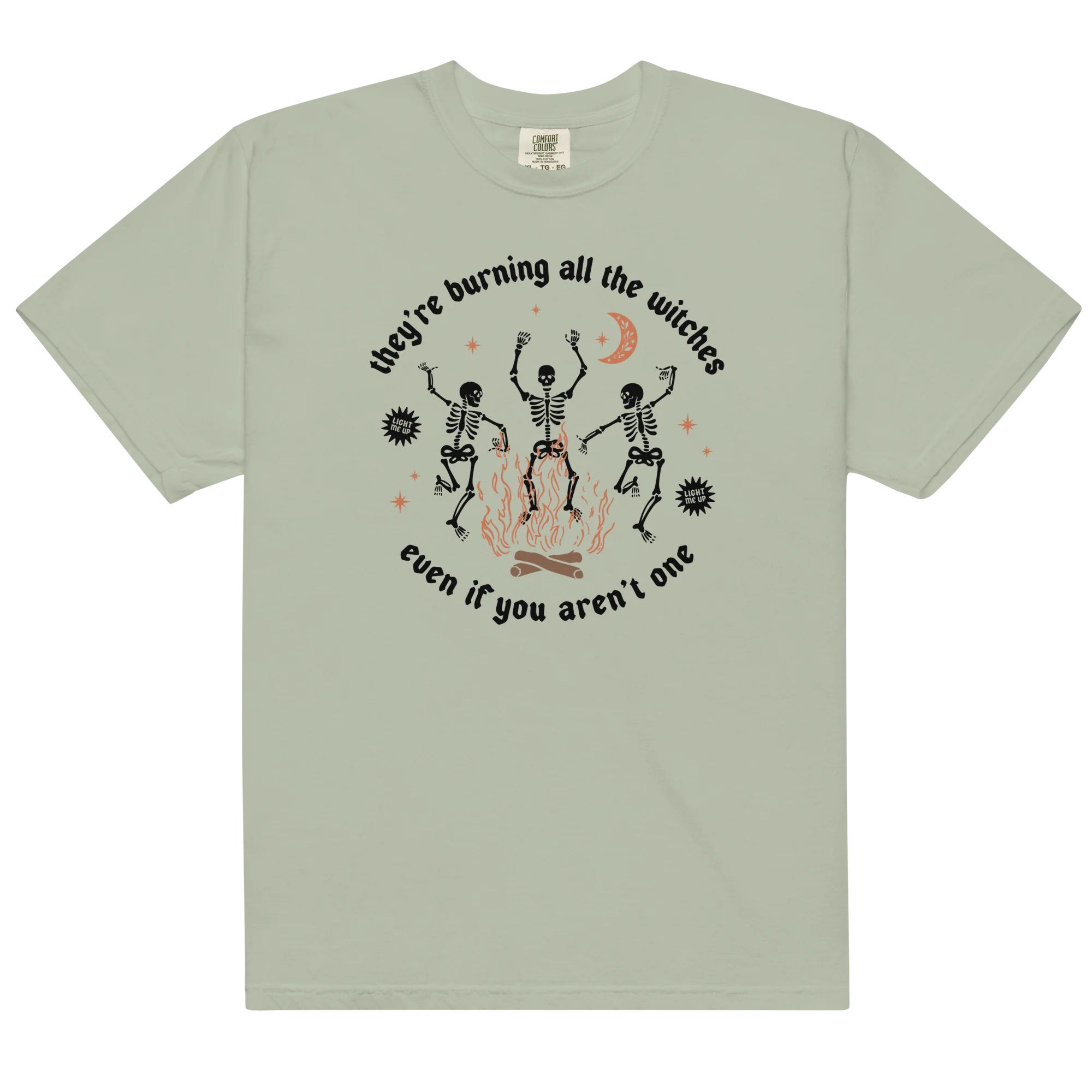 They're Burning All The Witches Classic T-Shirt - Image 5