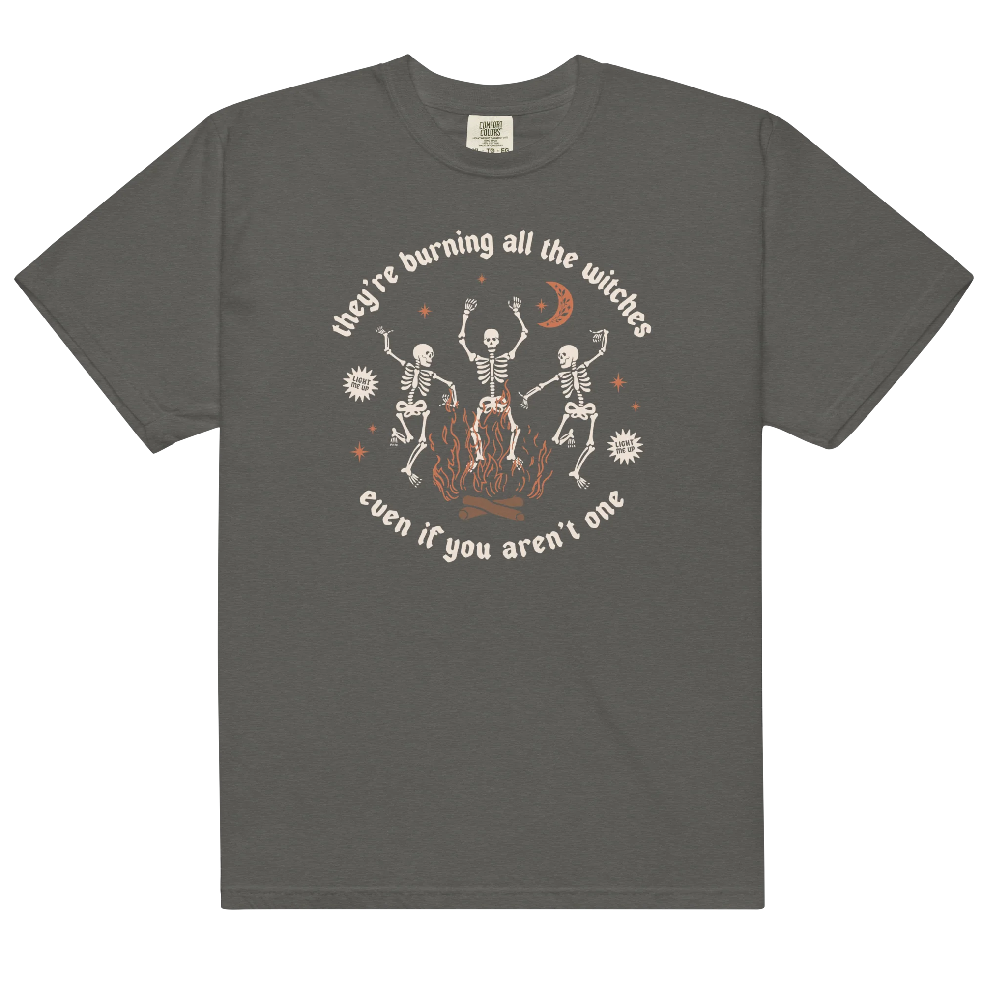 They're Burning All The Witches Classic T-Shirt - Image 8