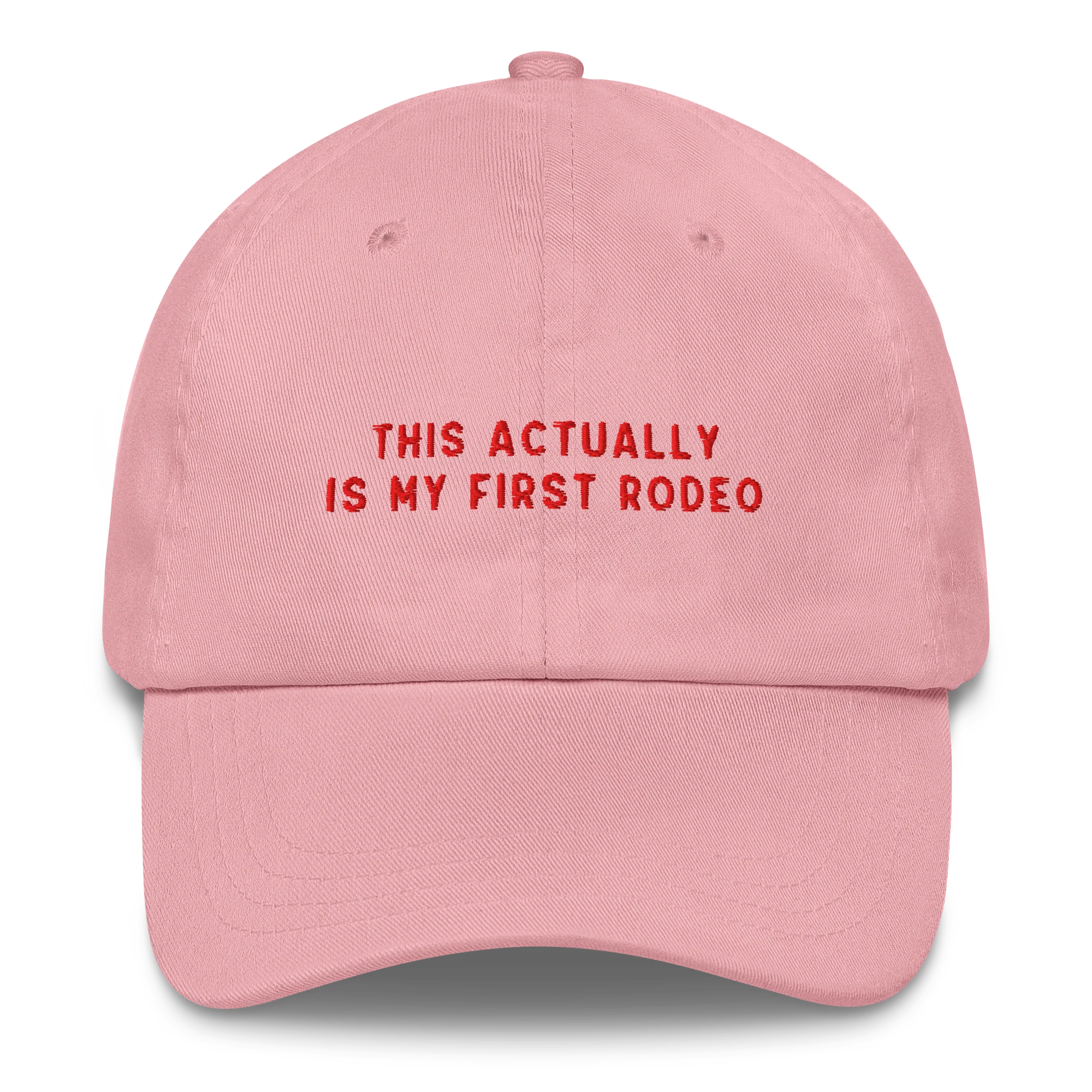 This Actually Is My First Rodeo Embroidered Cap - Image 4