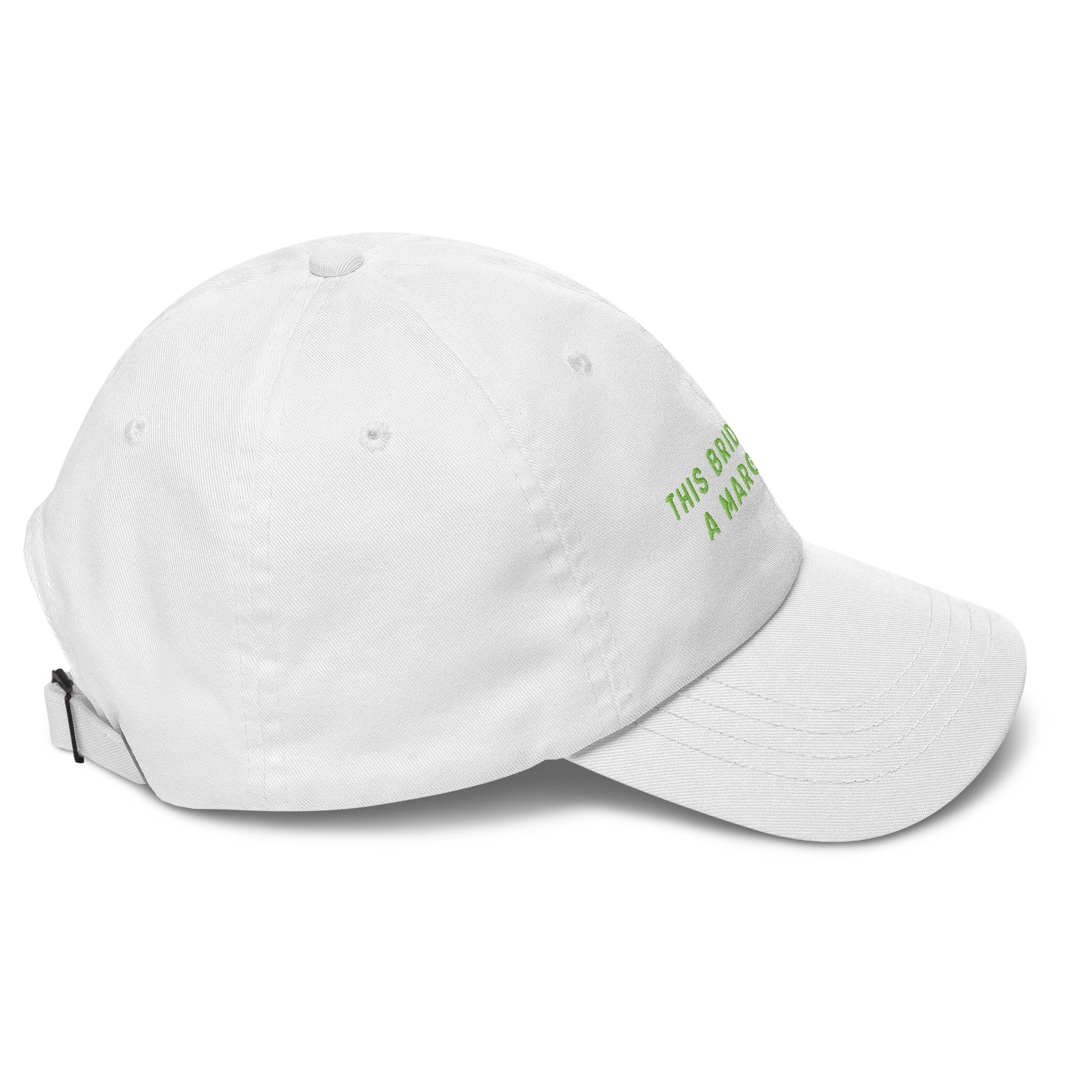 This Bride Needs A Margarita Embroidered Cap - Image 3