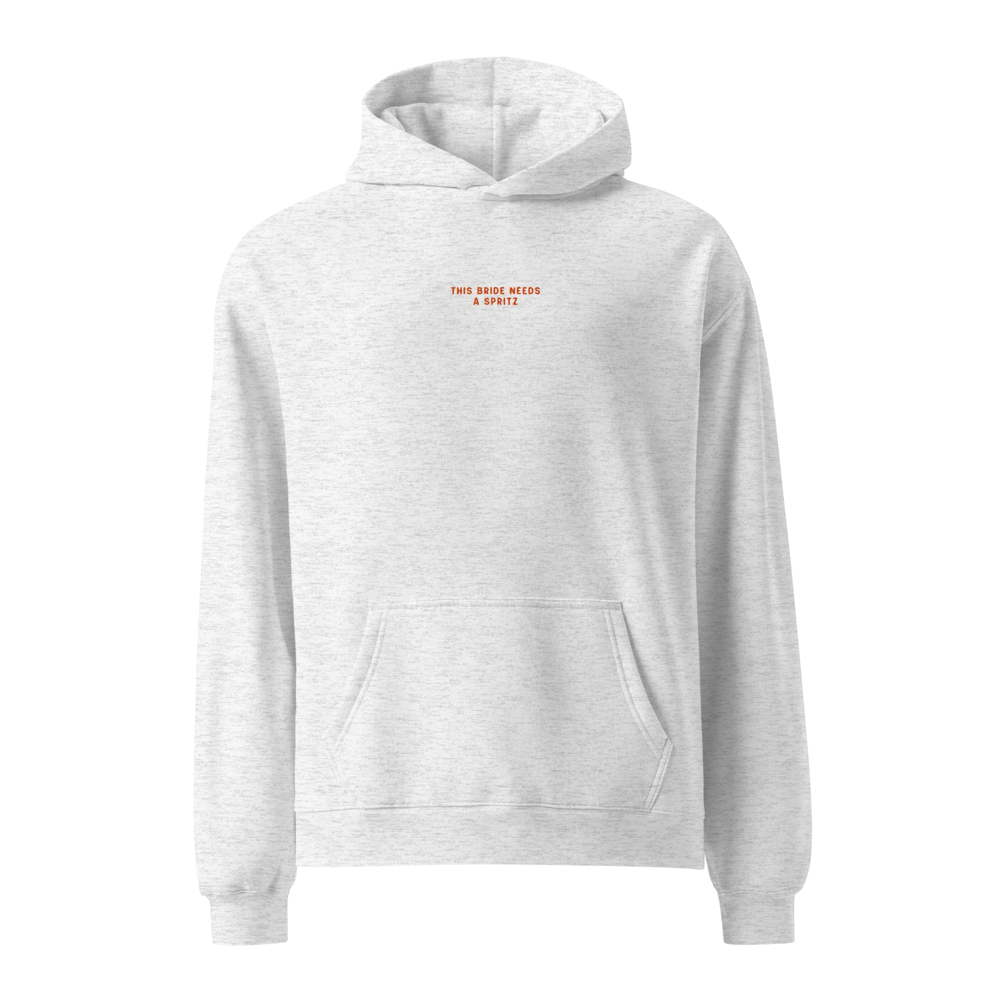 This Bride Needs A Spritz Embroidered Premium Oversized Hoodie - Image 5