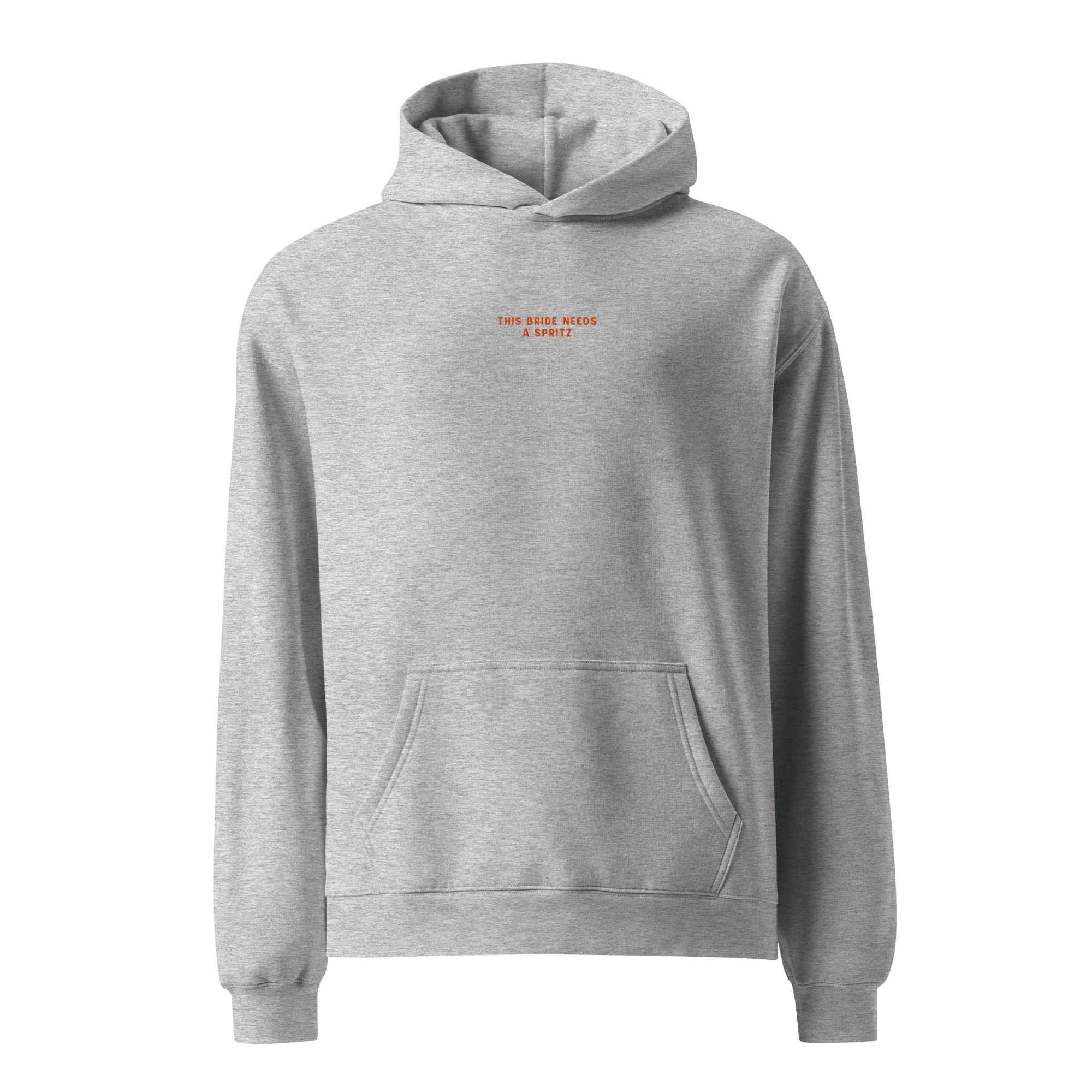 This Bride Needs A Spritz Embroidered Premium Oversized Hoodie - Image 8