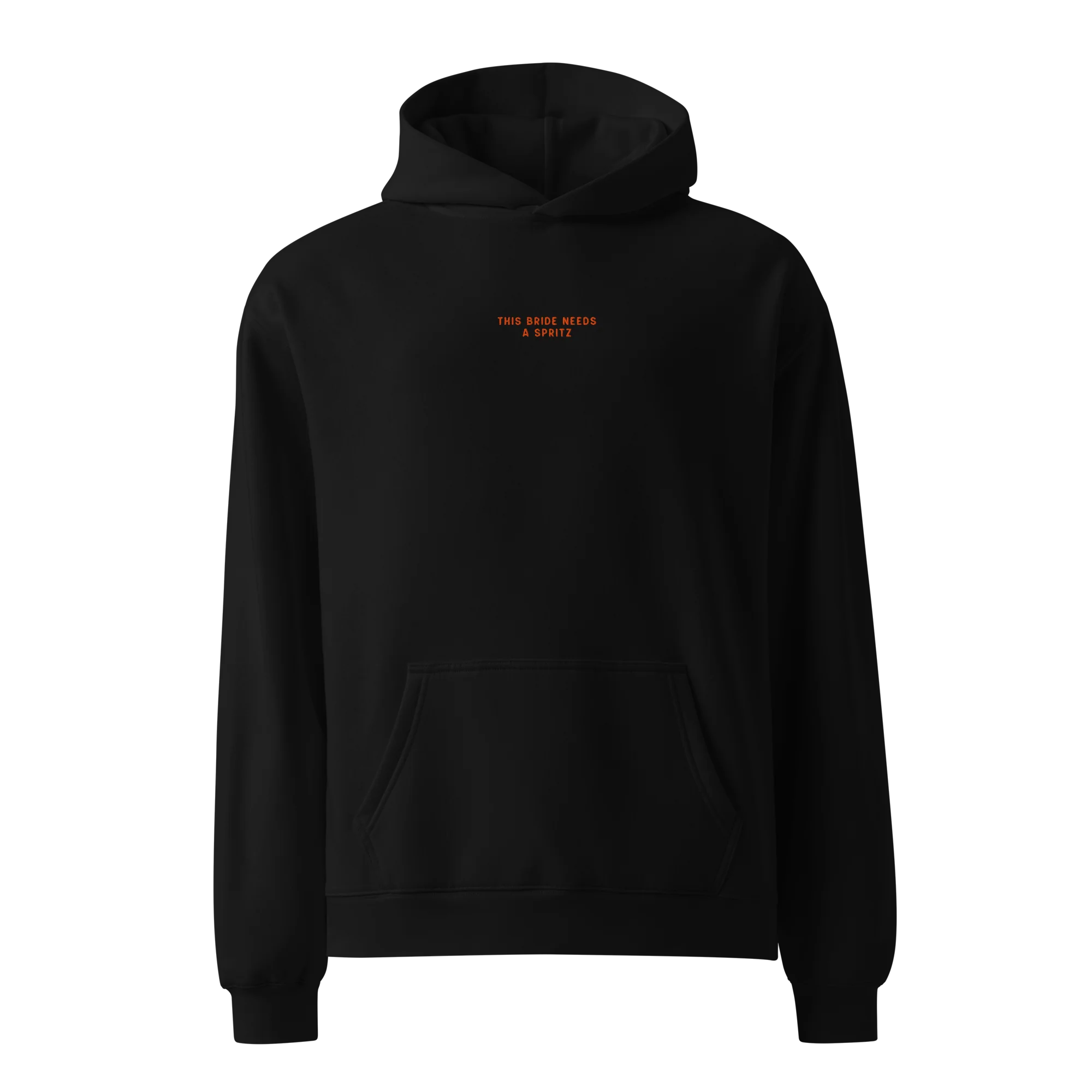 This Bride Needs A Spritz Embroidered Premium Oversized Hoodie - Image 9