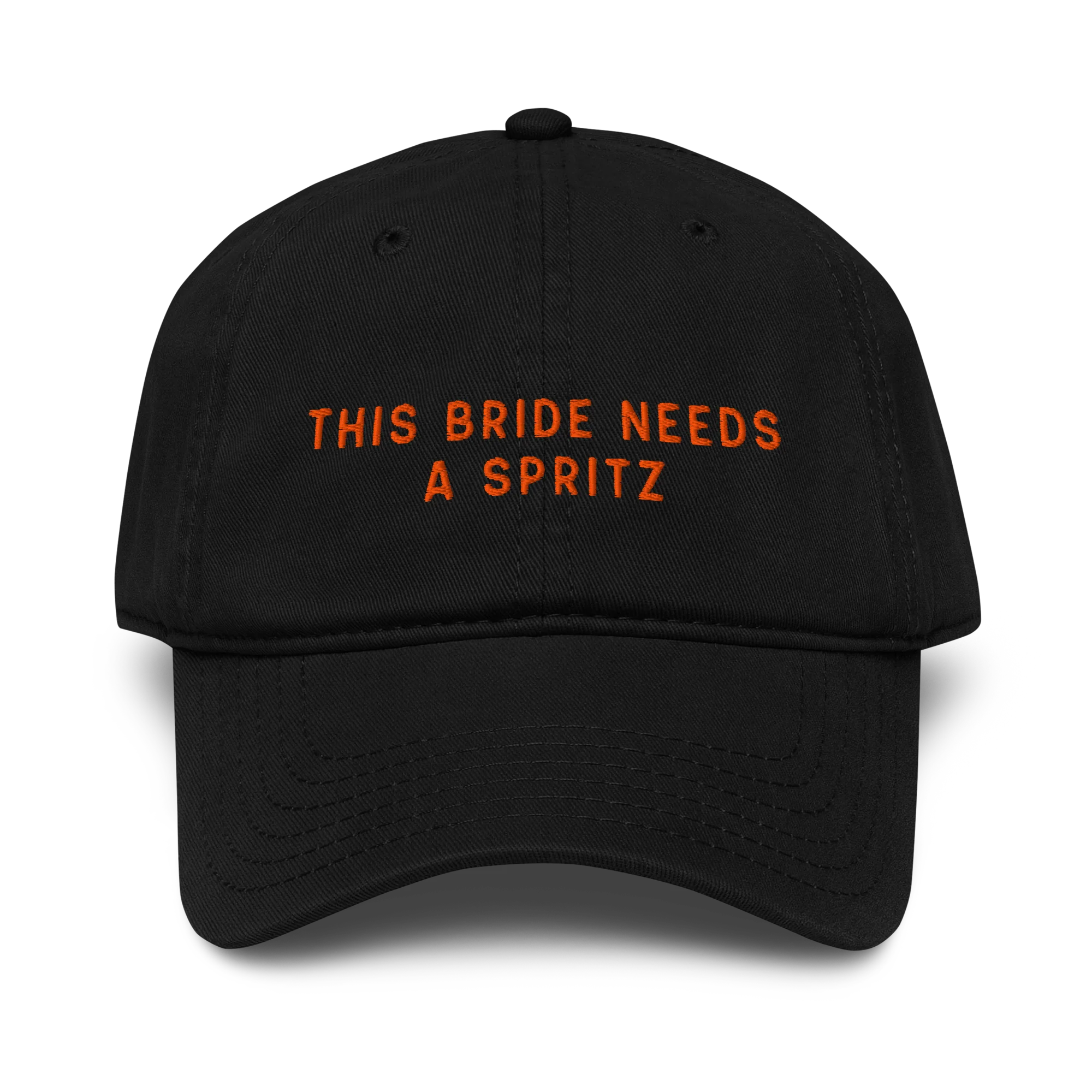 This Bride Needs A Spritz Embroidered Vintage Wash Baseball Cap - Image 7