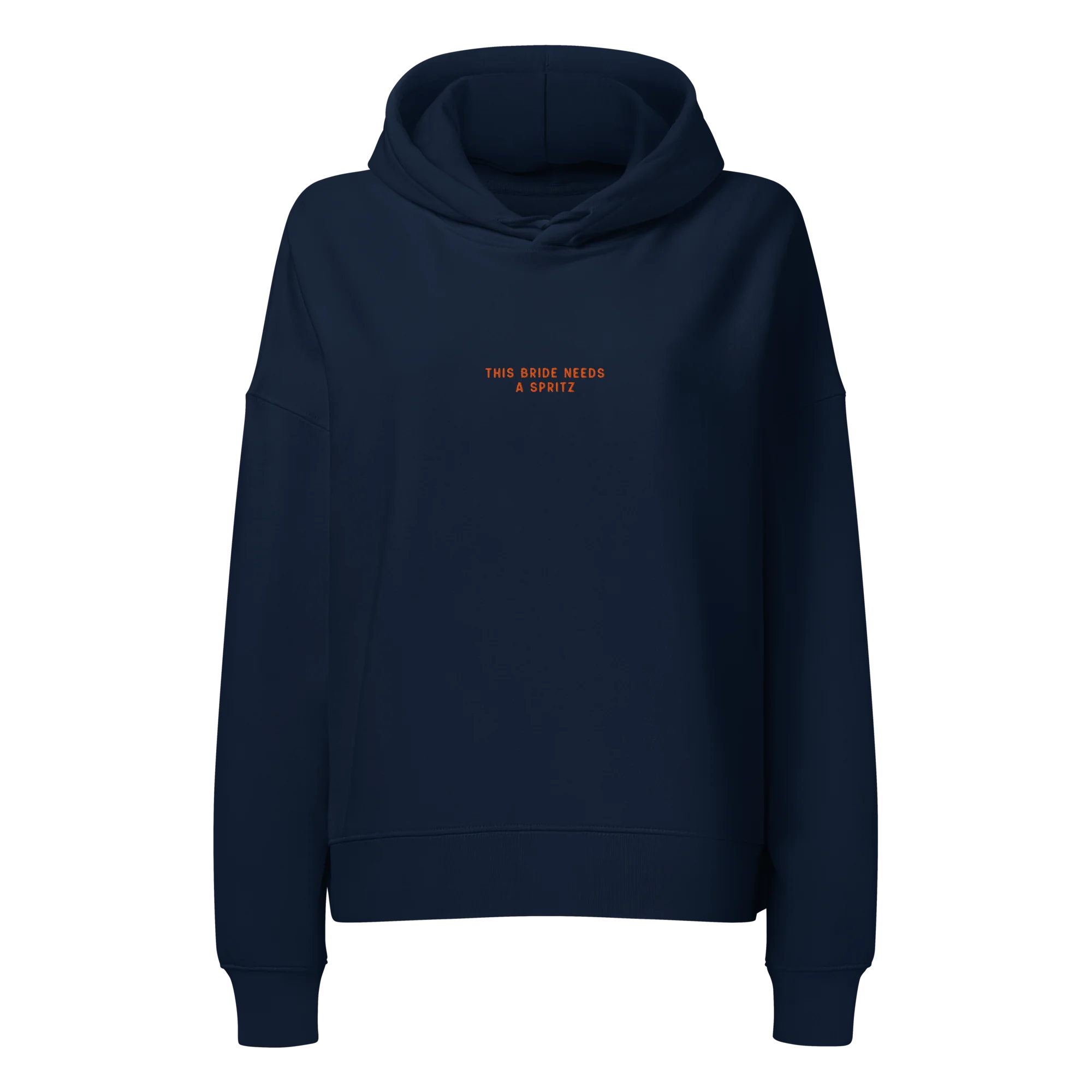 This Bride Needs A Spritz Embroidered Women’s Organic Hoodie - Image 5