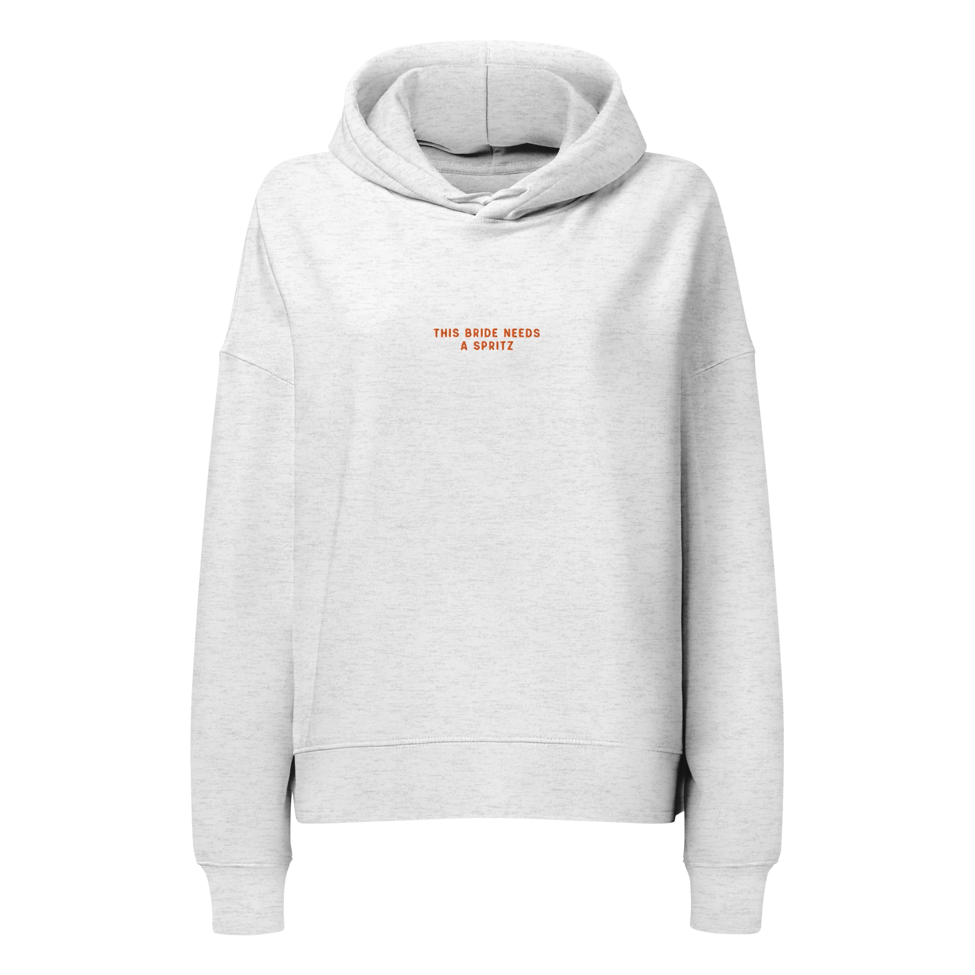 This Bride Needs A Spritz Embroidered Women’s Organic Hoodie - Image 6