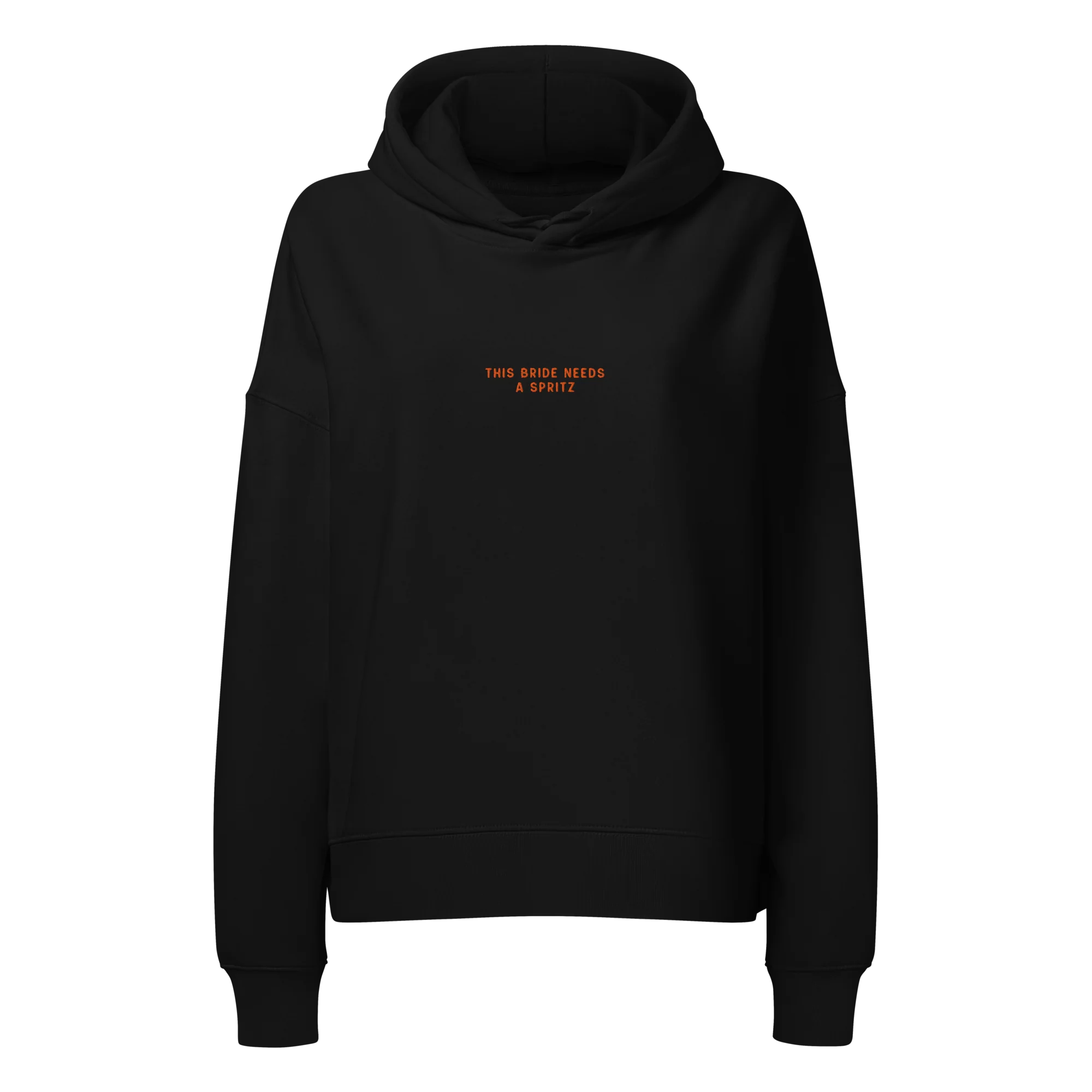 This Bride Needs A Spritz Embroidered Women’s Organic Hoodie - Image 8