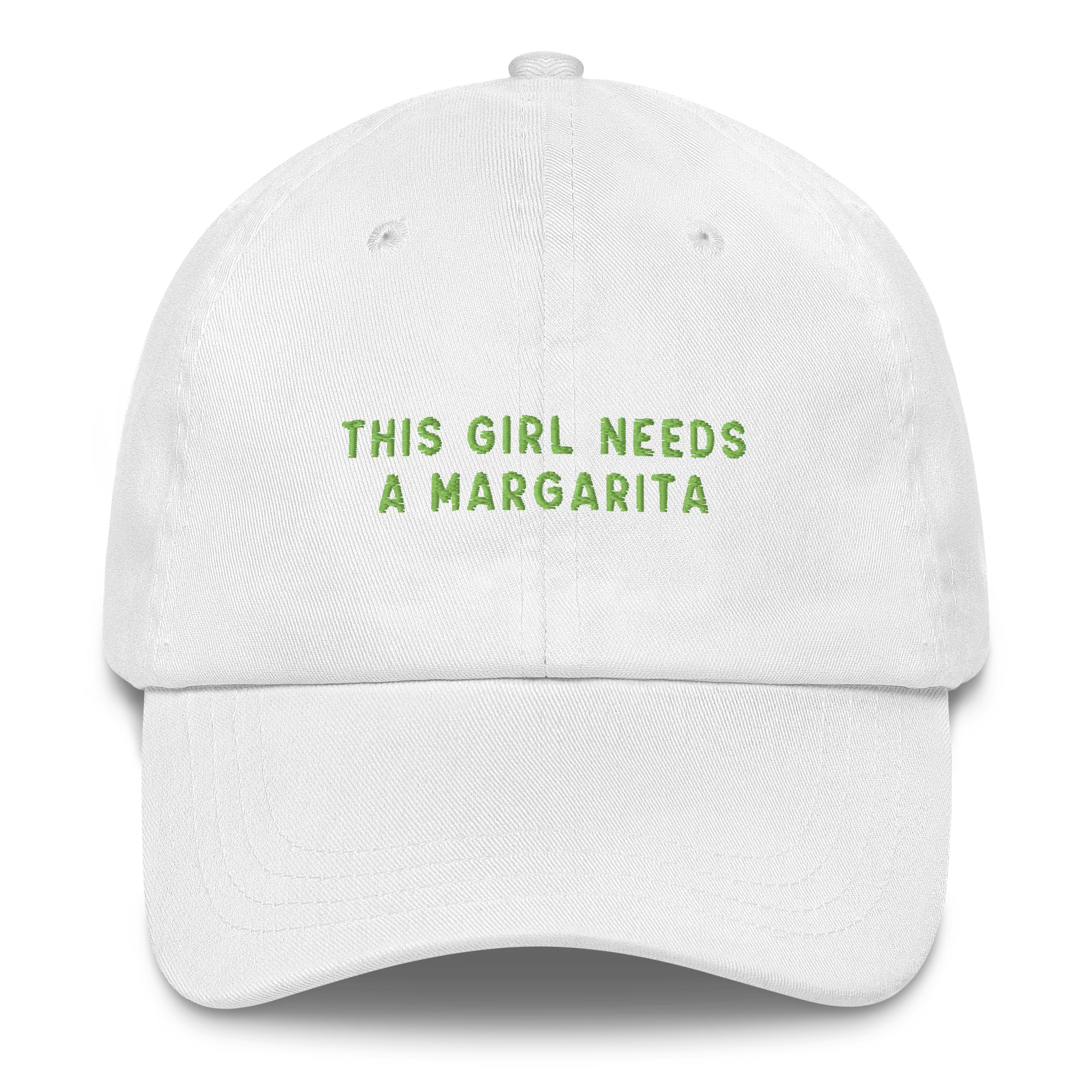 This Girl Needs A Margarita Embroidered Cap - Image 5