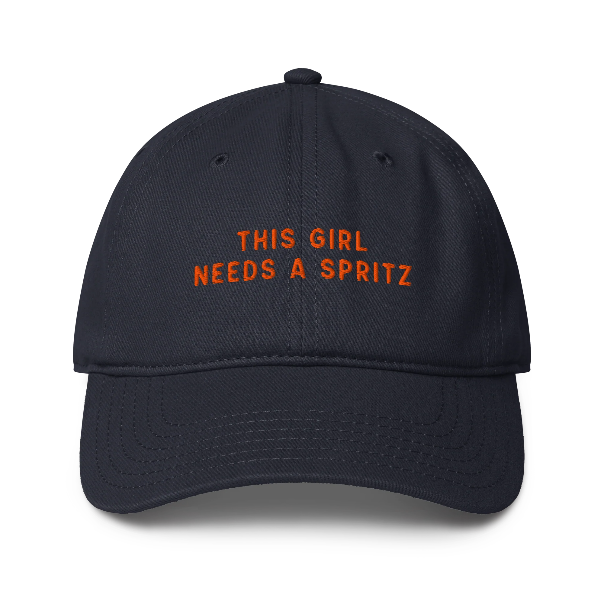 This Girl Needs a Spritz Embroidered Baseball Cap - Image 5