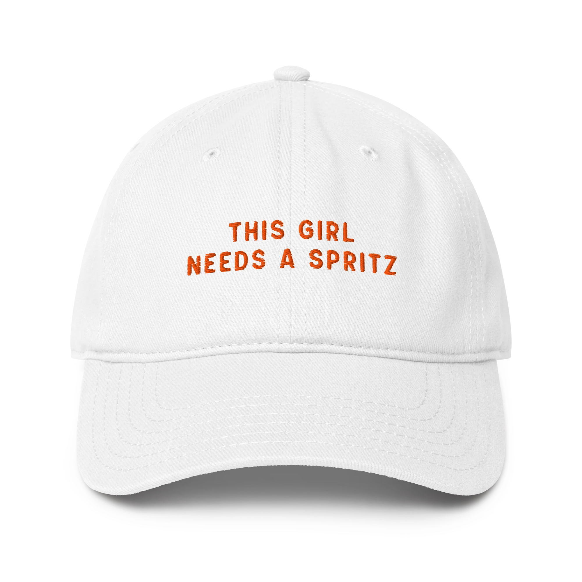 This Girl Needs a Spritz Embroidered Baseball Cap - Image 7