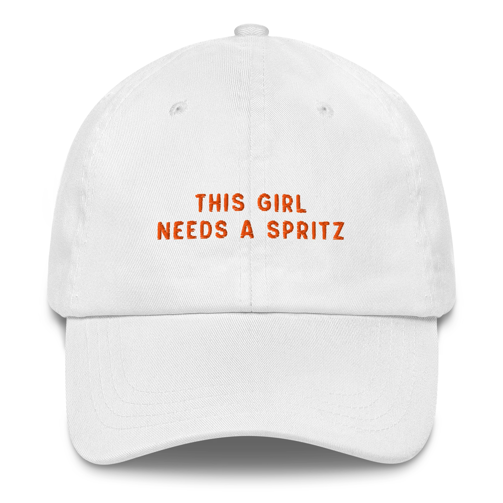 This Girl Needs a Spritz Embroidered Cap
