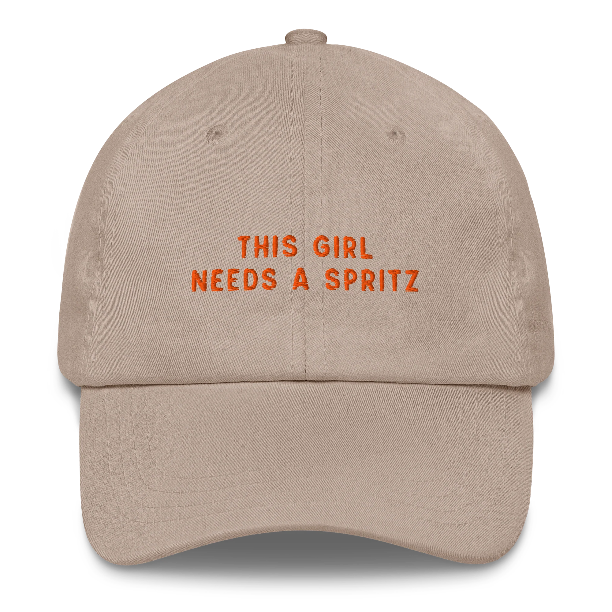 This Girl Needs a Spritz Embroidered Cap - Image 9