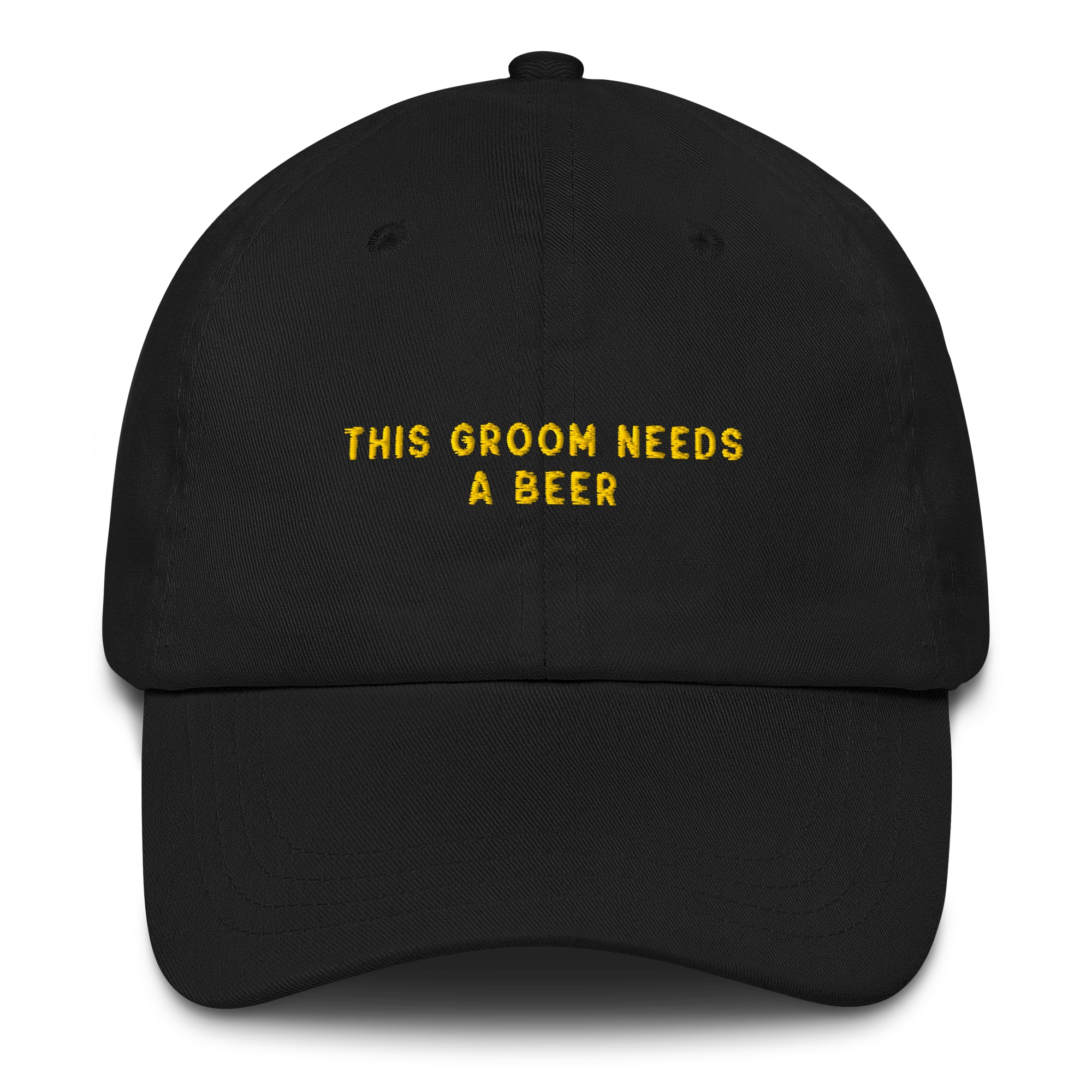 This Groom Needs a Beer Embroidered Cap - Image 4