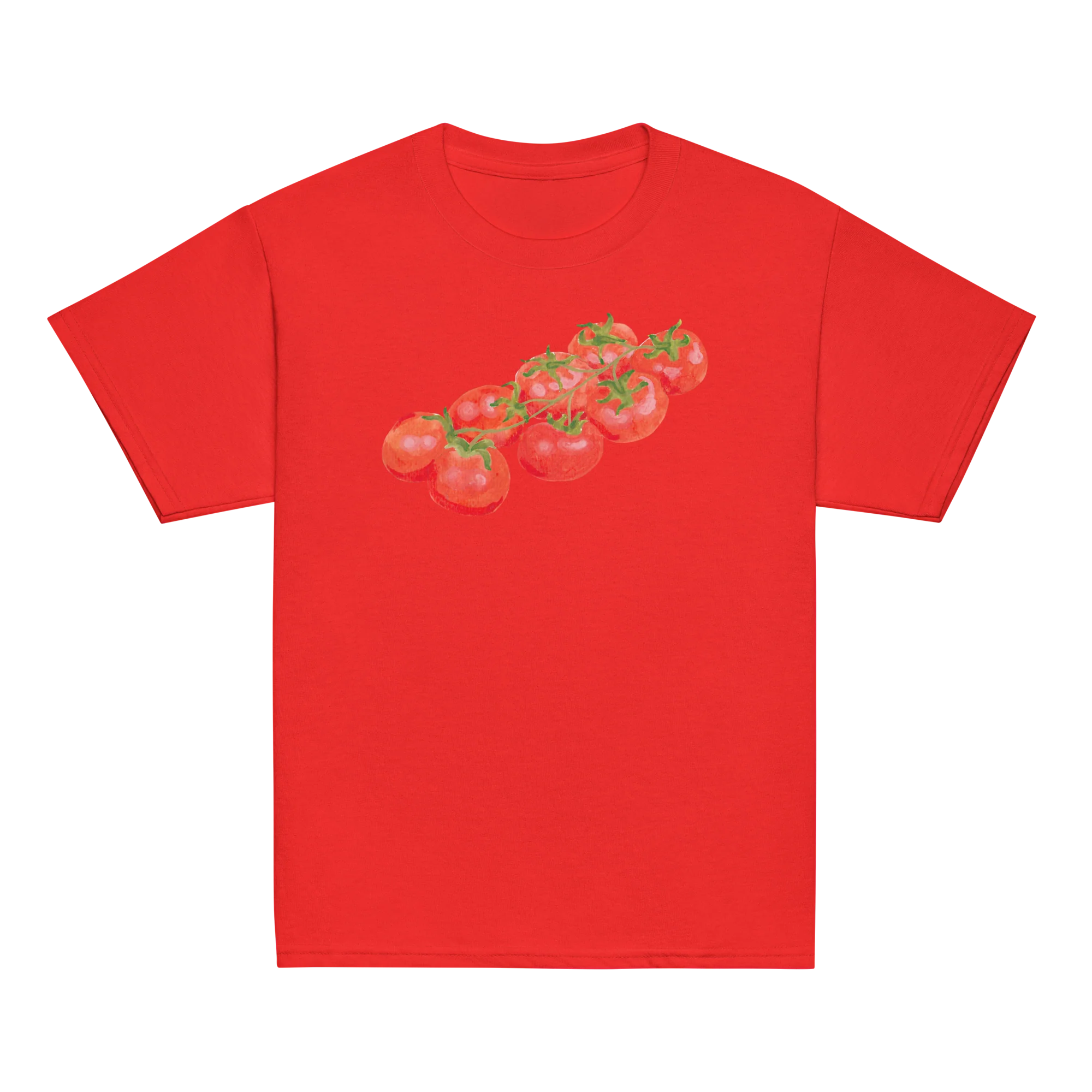 Tomato Girl Watercolor Baby Tee - Image 10