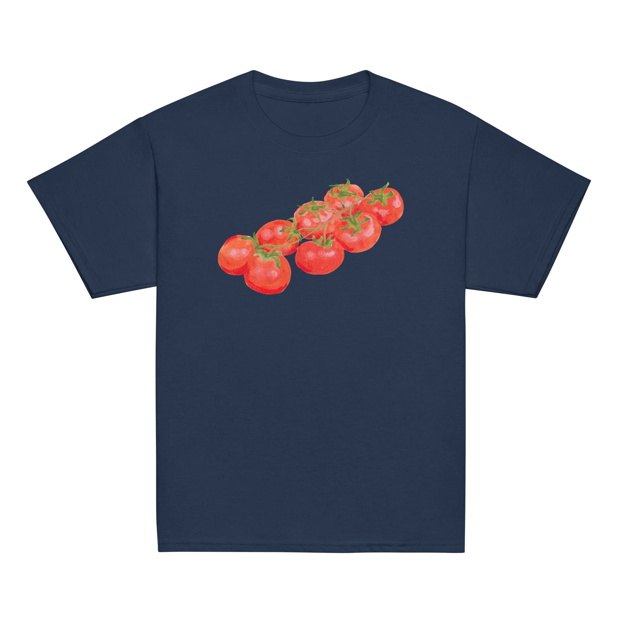 Tomato Girl Watercolor Baby Tee - Image 5