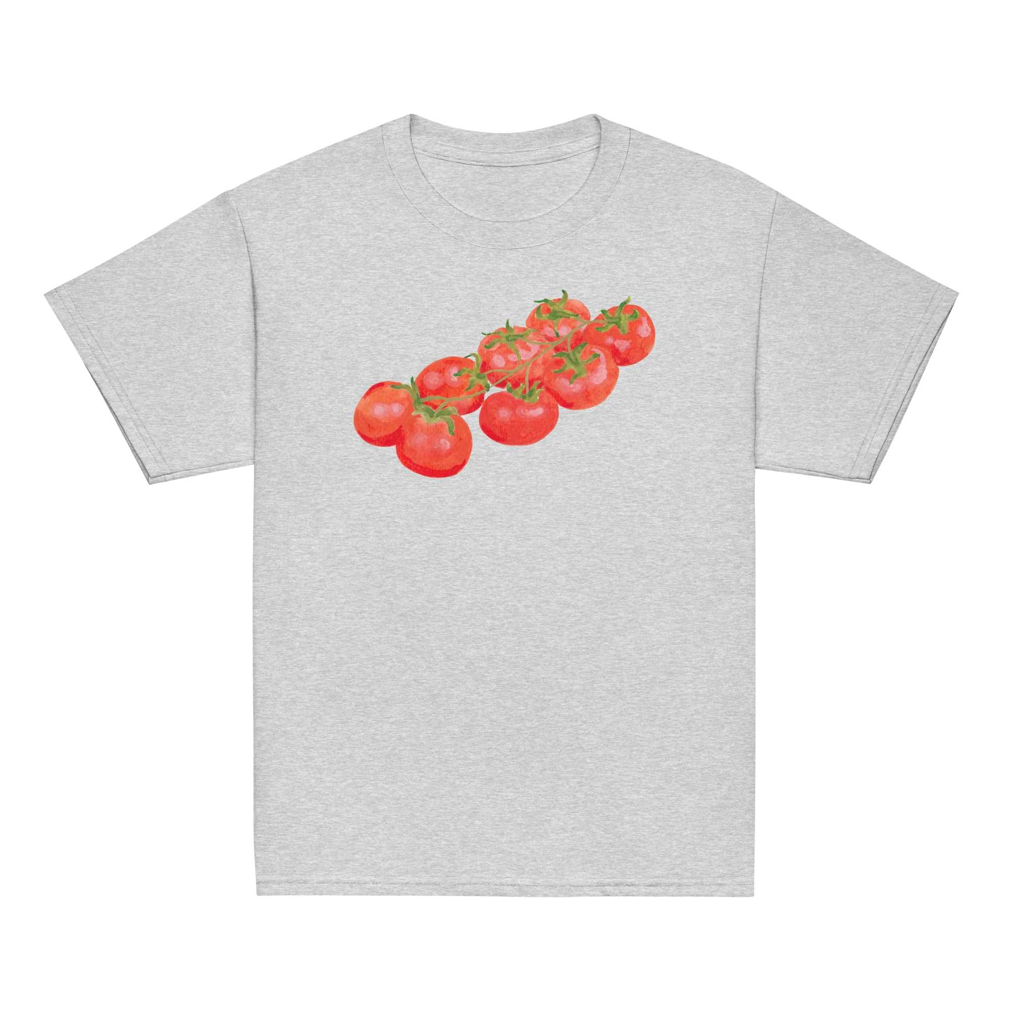 Tomato Girl Watercolor Baby Tee - Image 6