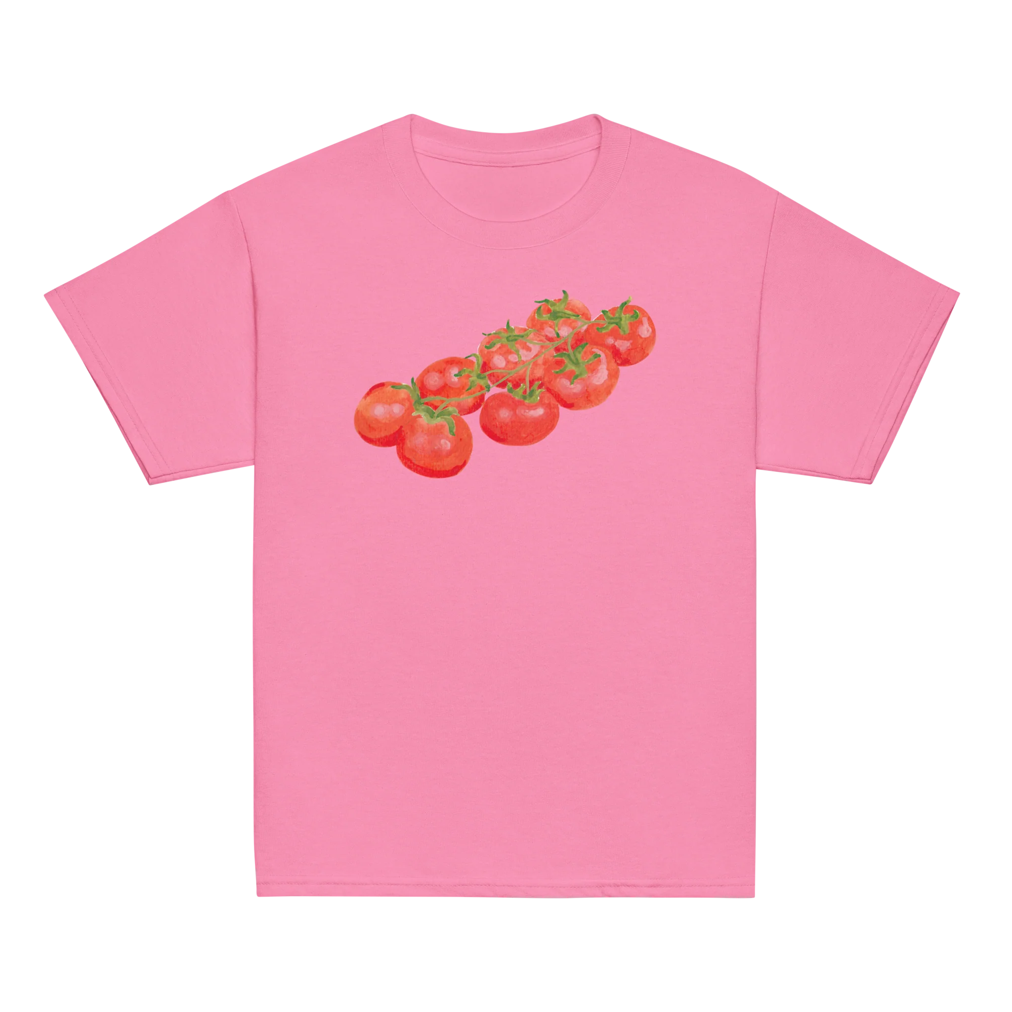 Tomato Girl Watercolor Baby Tee - Image 7