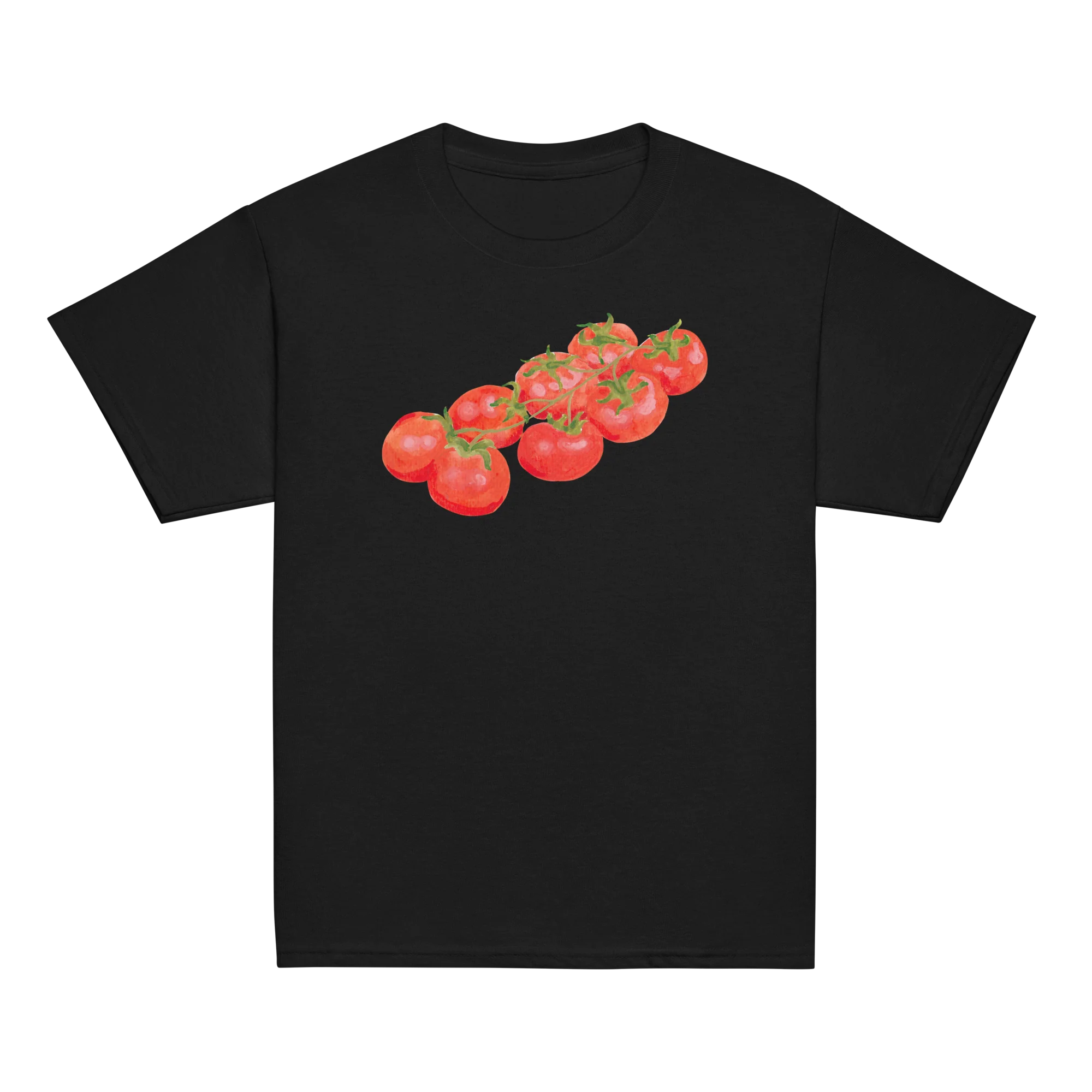 Tomato Girl Watercolor Baby Tee - Image 9