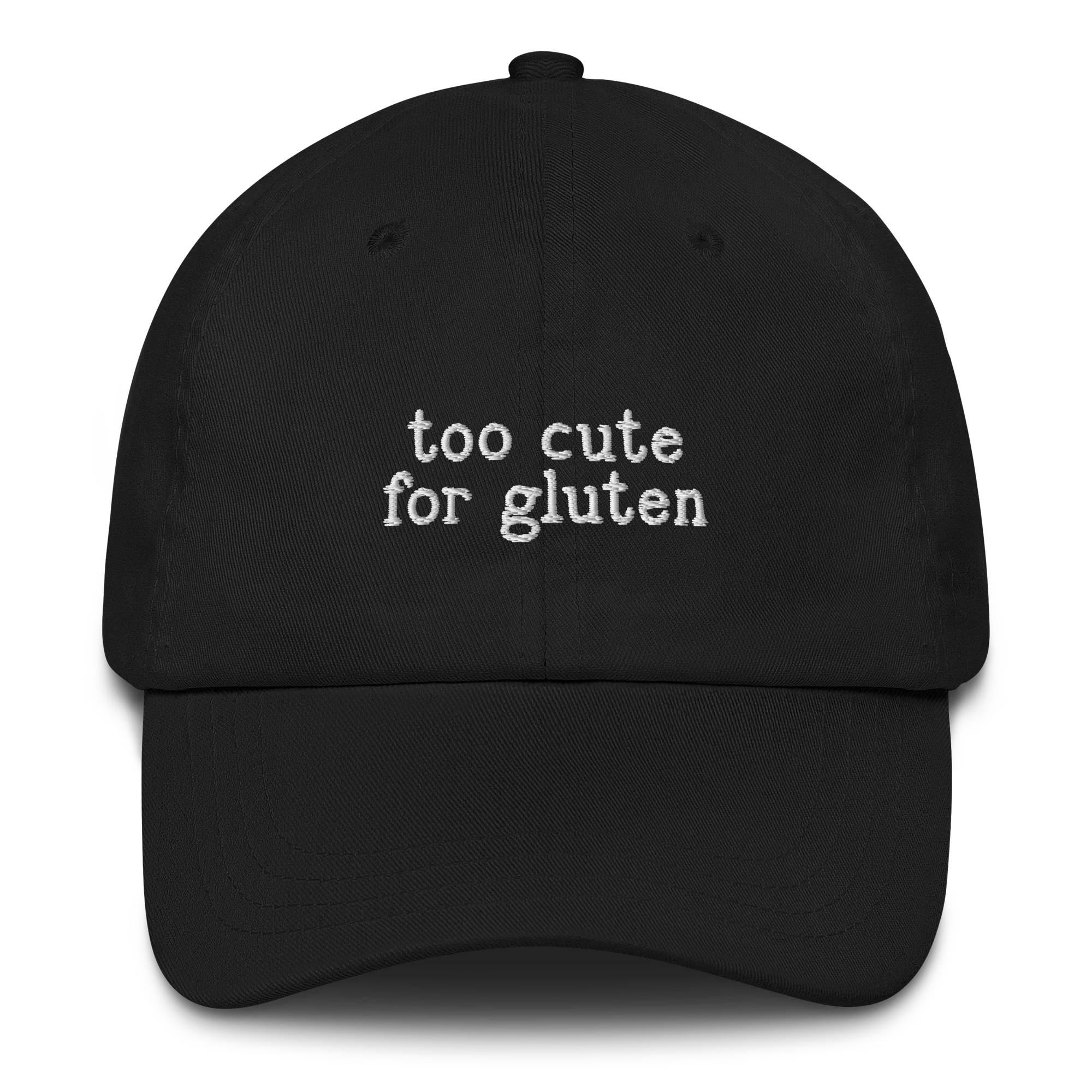 Too Cute For Gluten Embroidered Cap - Image 10