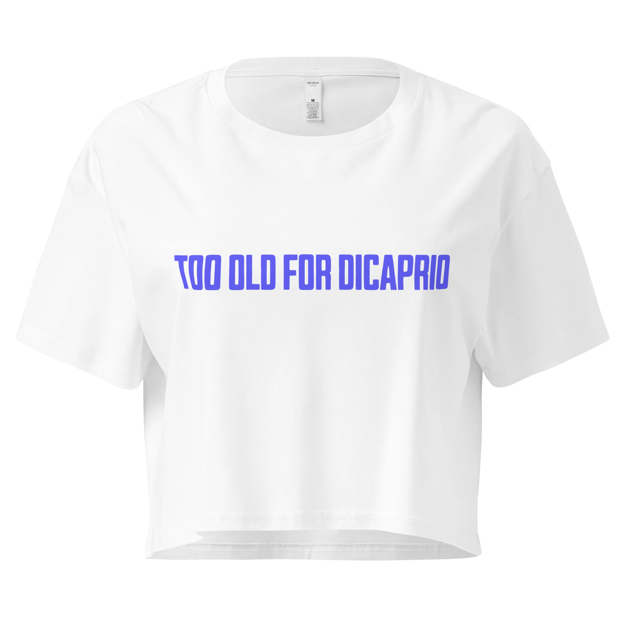 Too Old for DiCaprio Crop Tee - Image 4