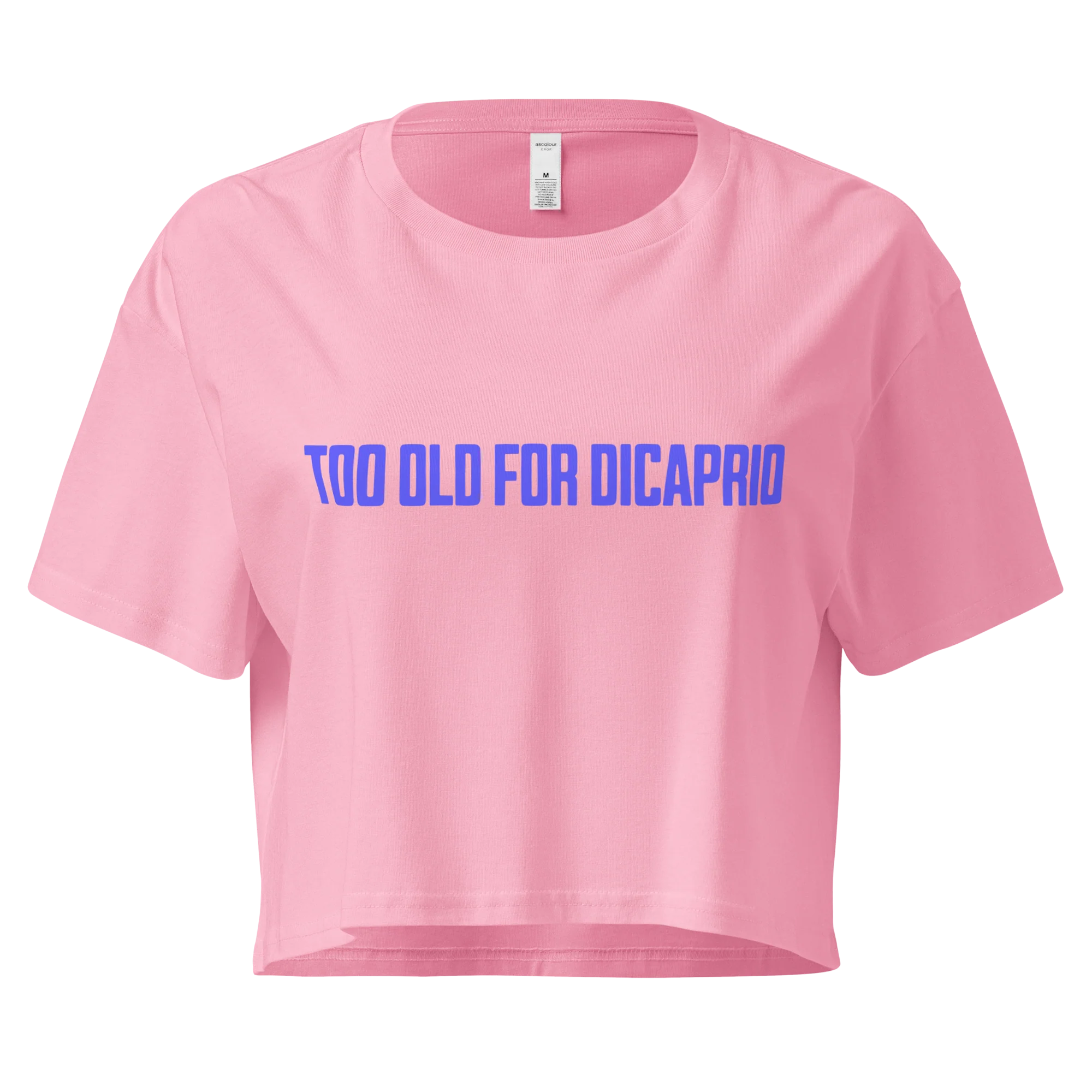 Too Old for DiCaprio Crop Tee - Image 7