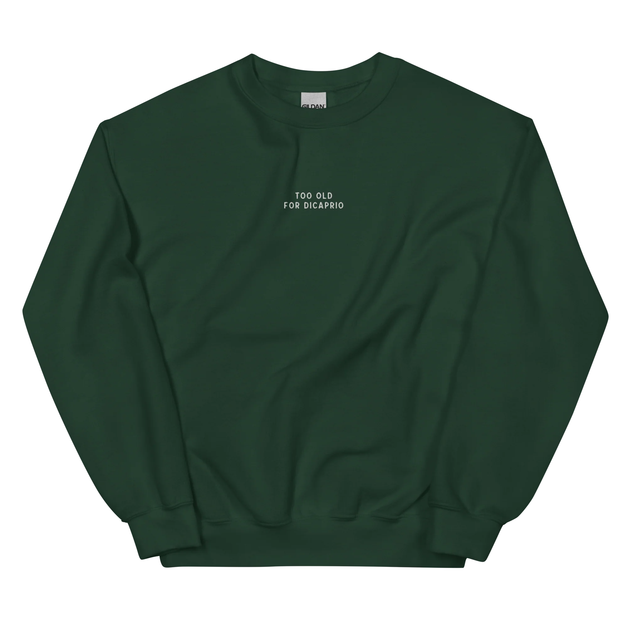 Too Old For DiCaprio Embroidered Sweatshirt - Image 8
