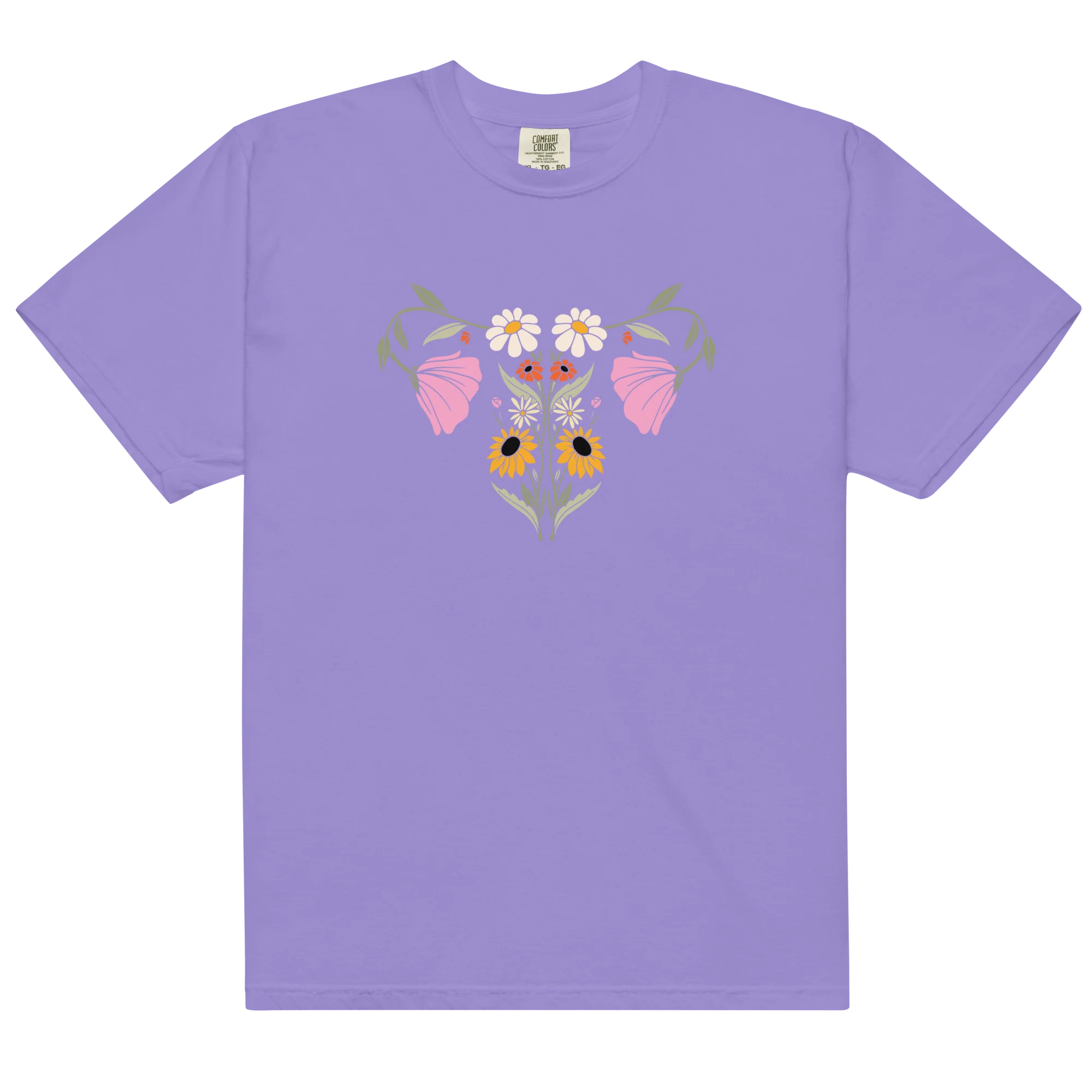 Uterus in Bloom Feminist Classic T-Shirt - Image 11