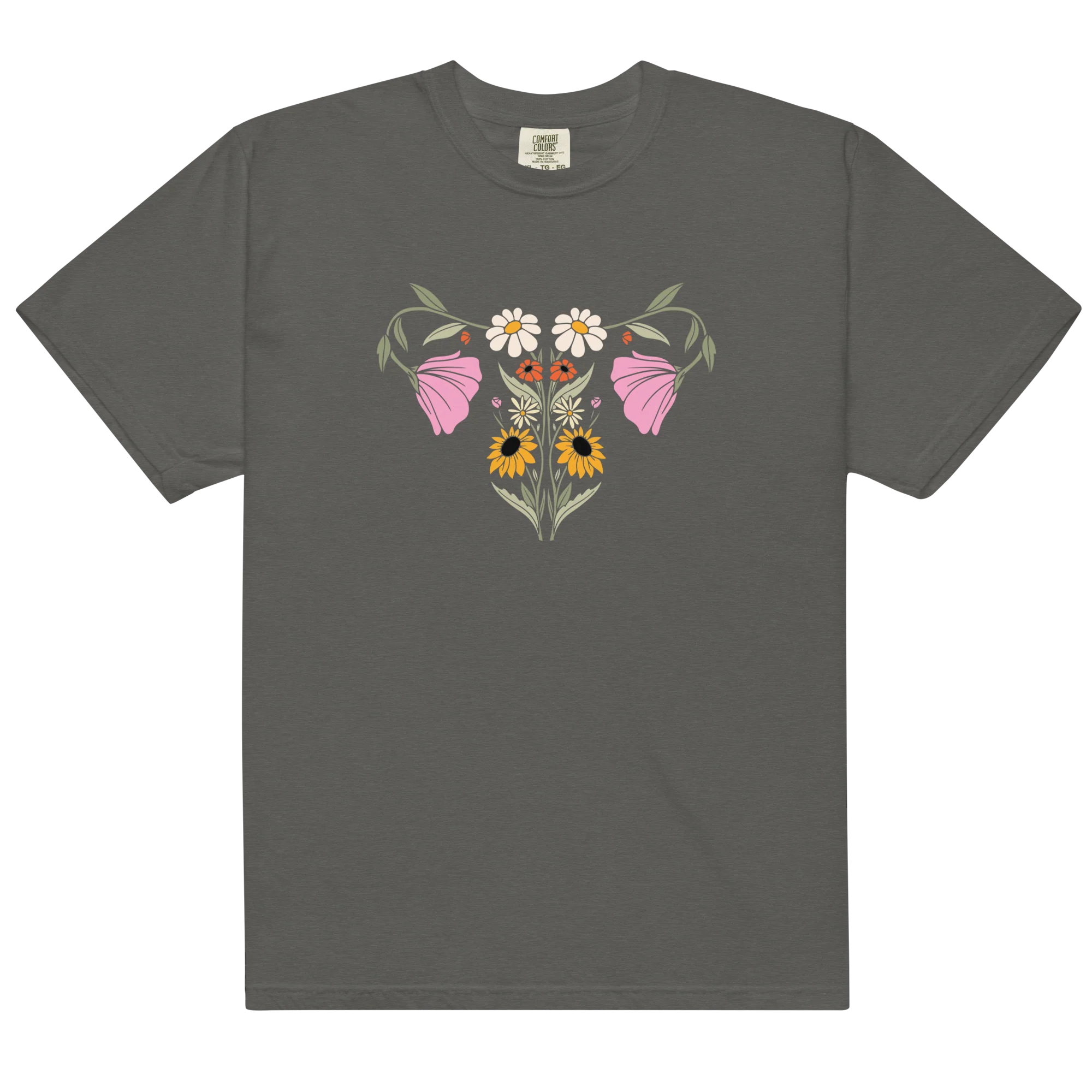 Uterus in Bloom Feminist Classic T-Shirt - Image 8
