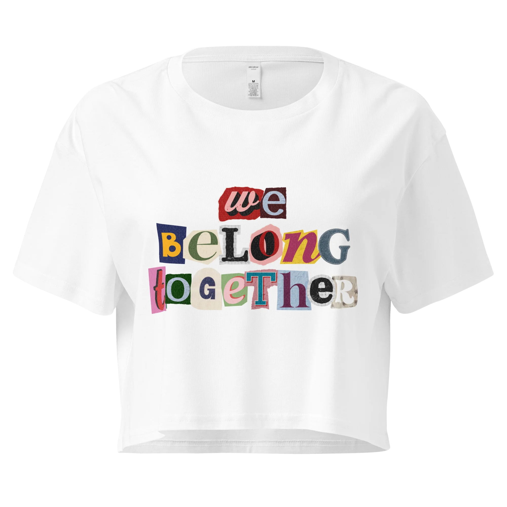 We Belong Together Crop Tee - Image 3