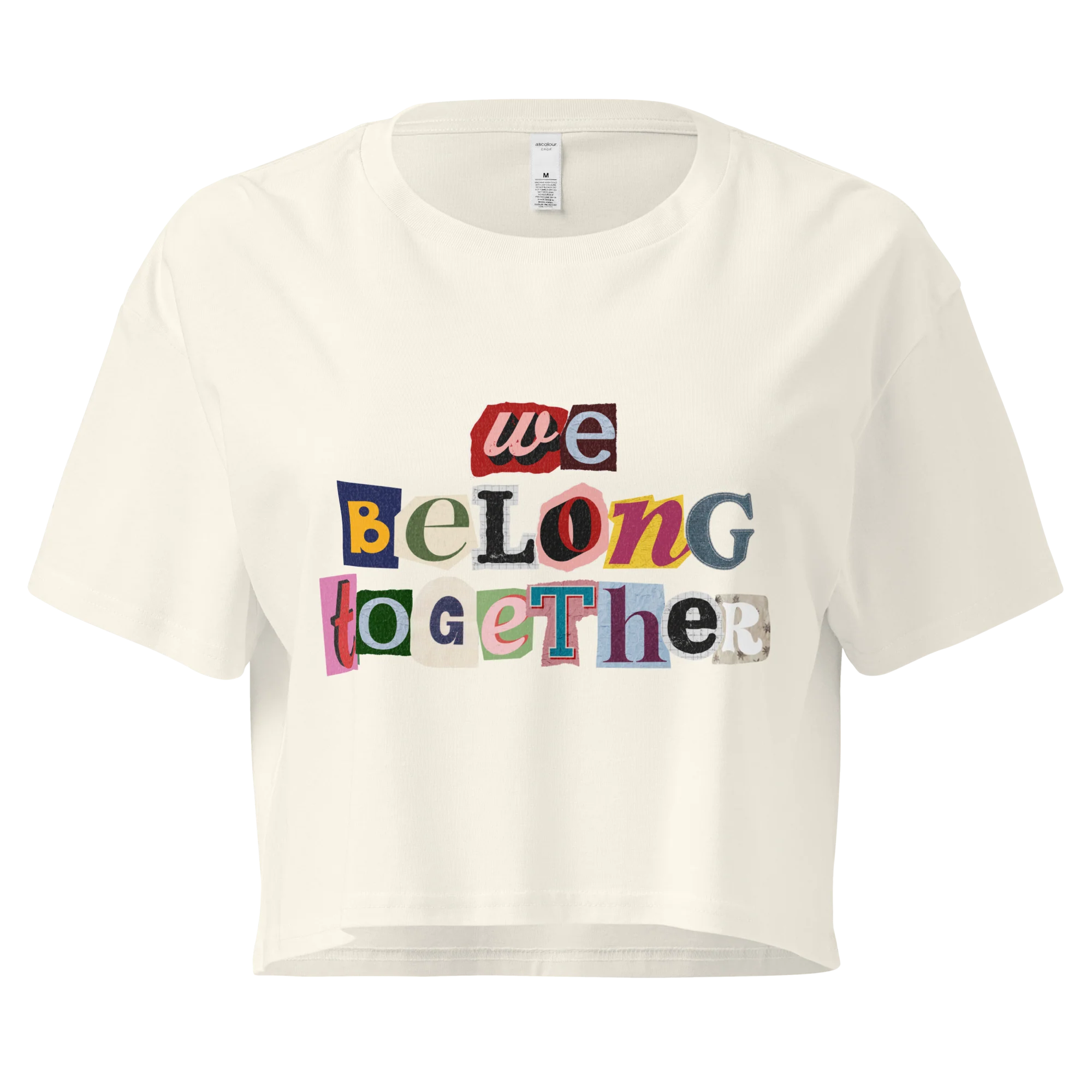 We Belong Together Crop Tee - Image 4