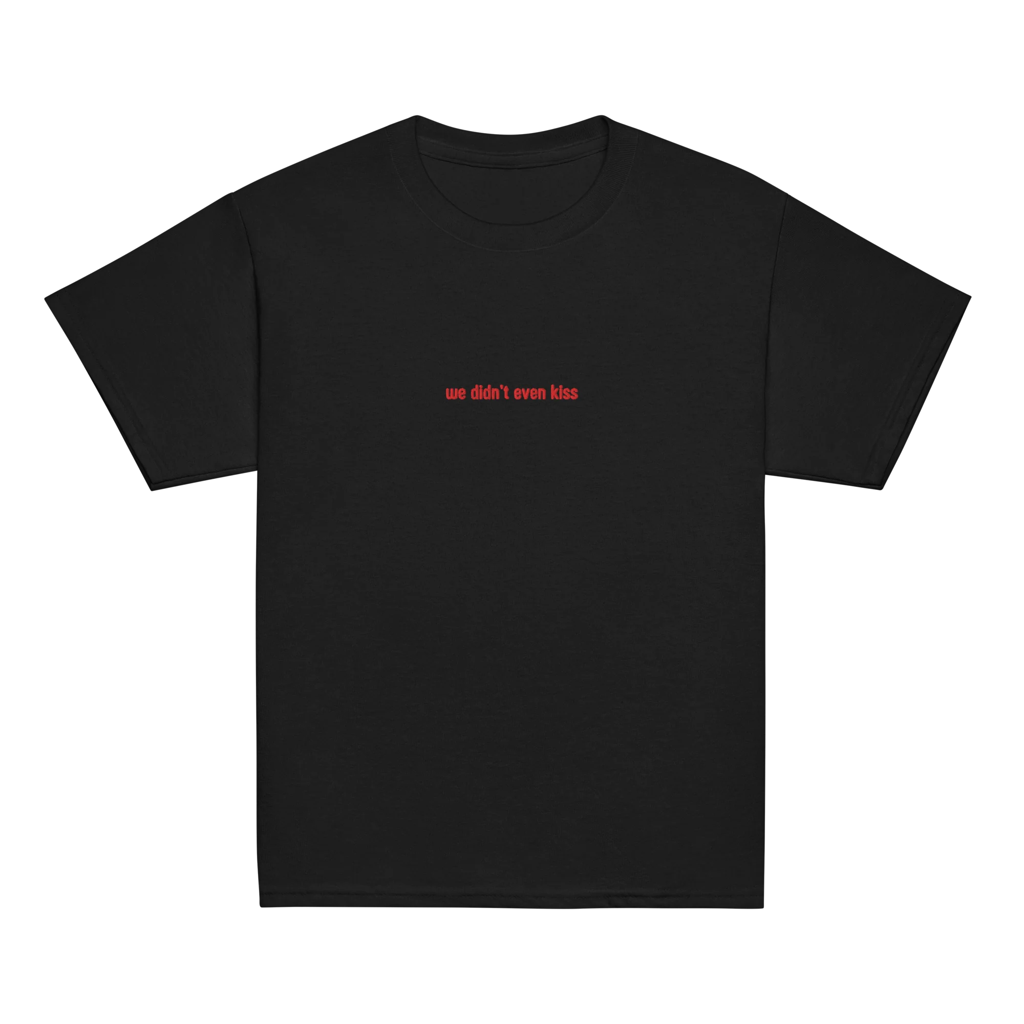 We Didn't Even Kiss HR Embroidered Baby Tee - Image 9
