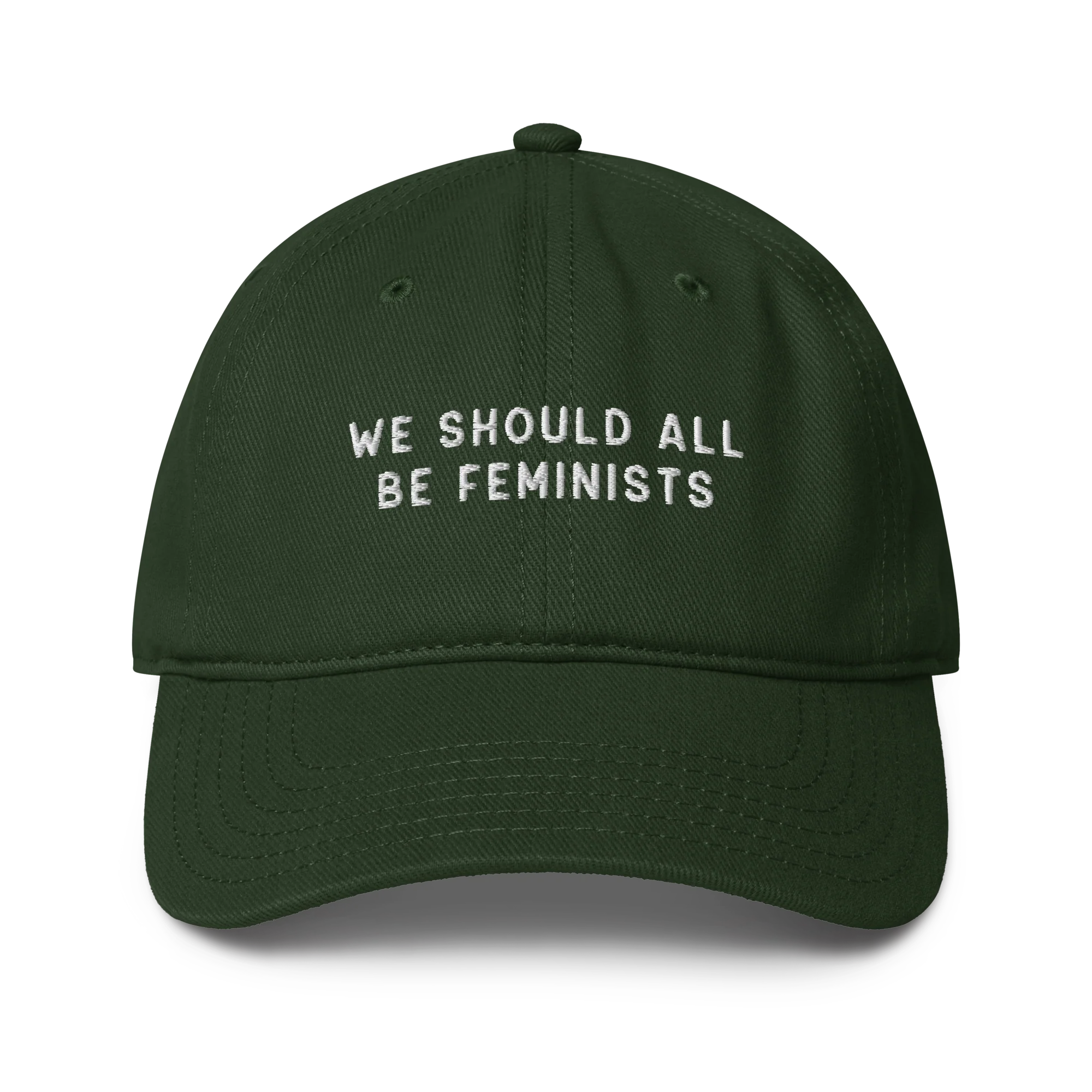 We Should All Be Feminists Embroidered Baseball Cap - Image 7