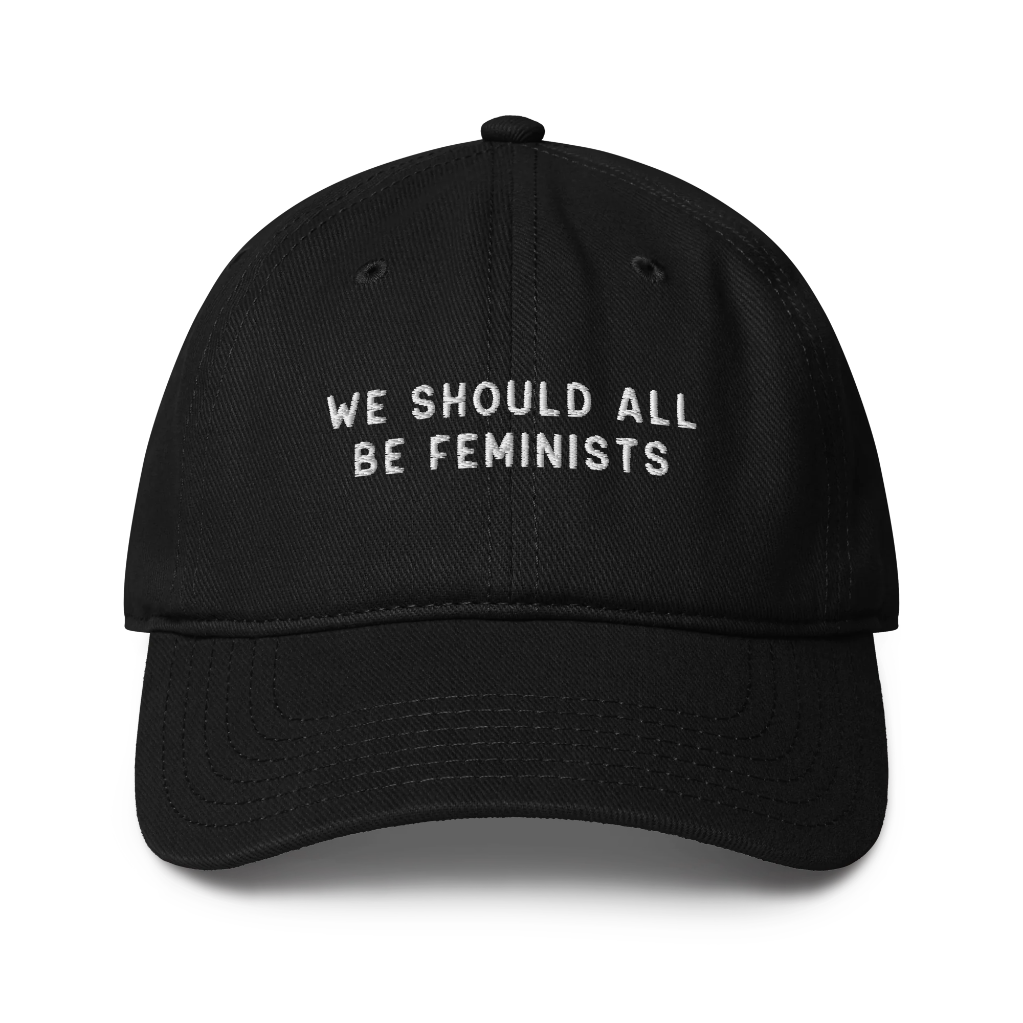 We Should All Be Feminists Embroidered Baseball Cap - Image 8