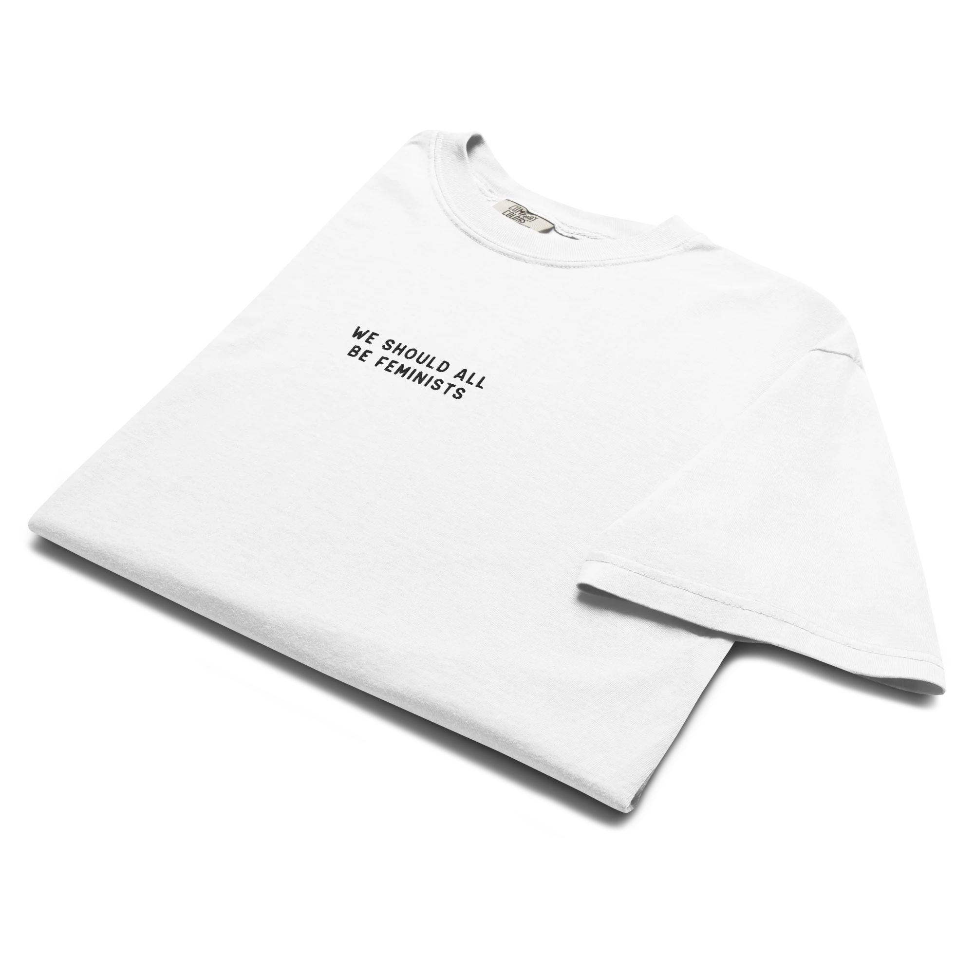 We Should All Be Feminists Embroidered Classic T-Shirt - Image 5