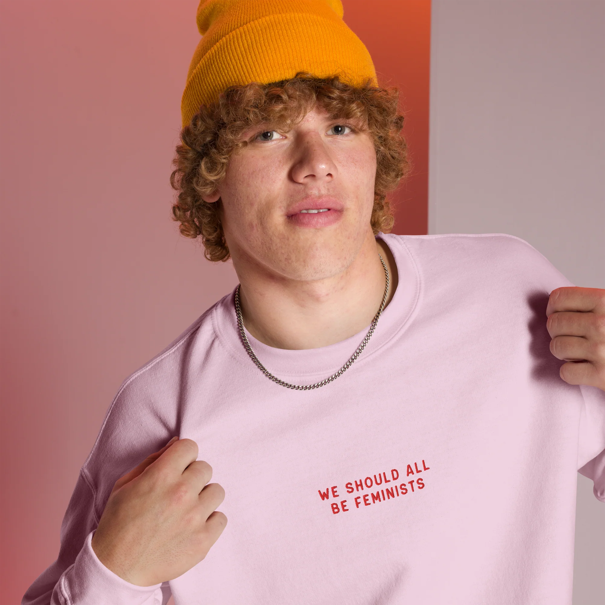 We Should All Be Feminists Embroidered Sweatshirt - Image 7