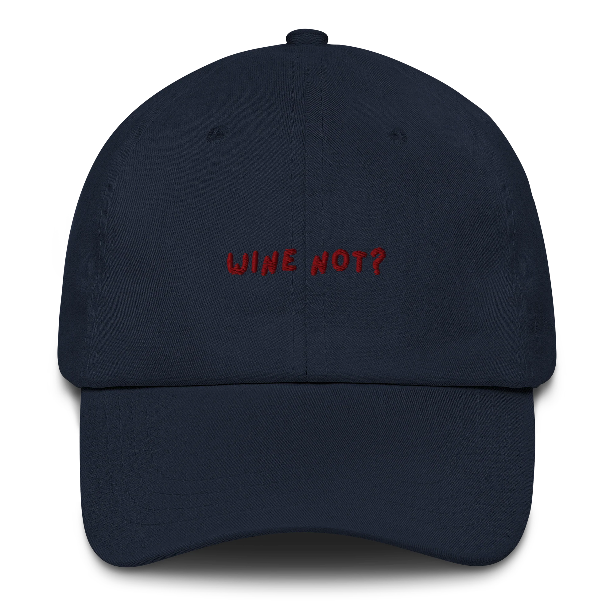 Wine Not Embroidered Cap - Image 5