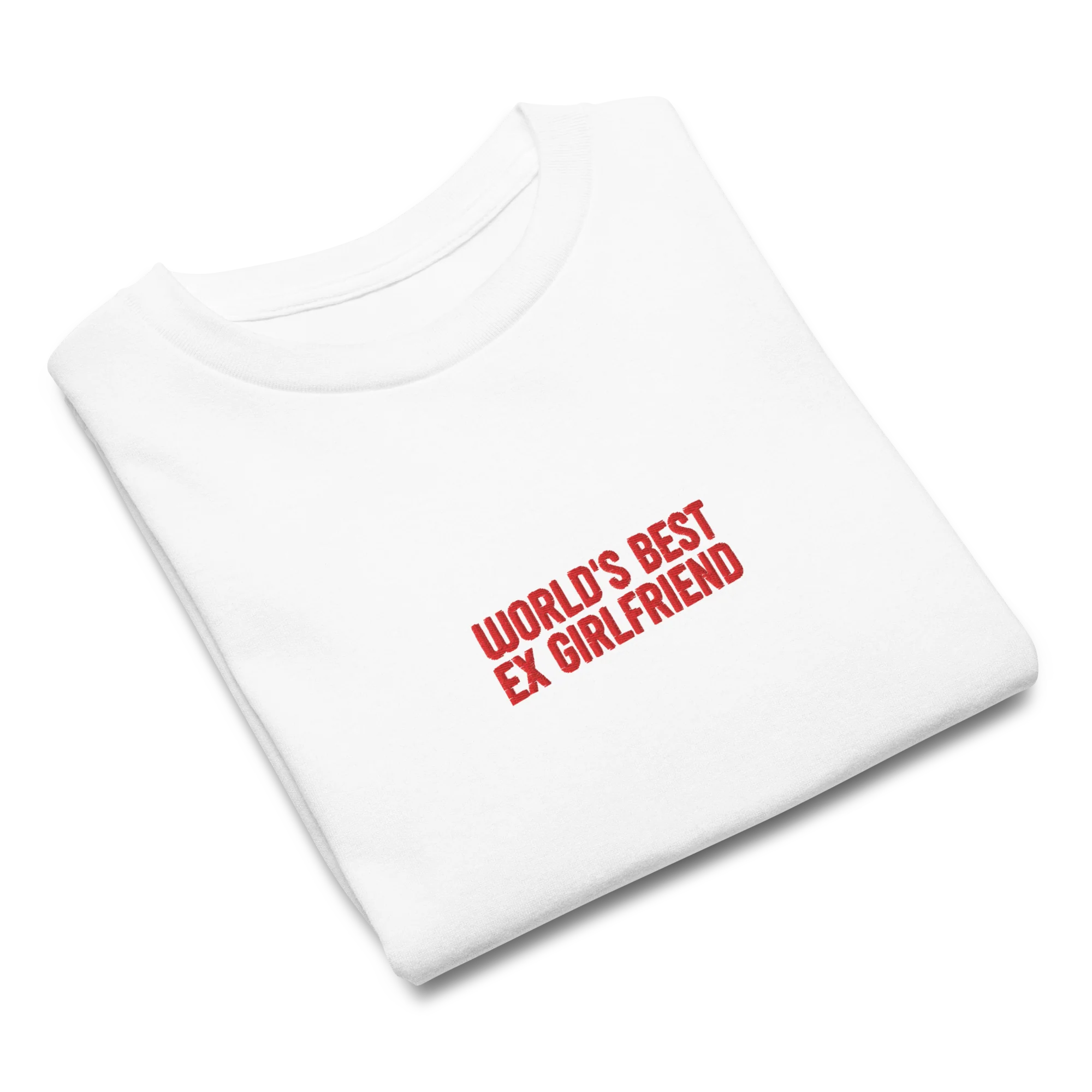 World's Best Ex-Girlfriend Embroidered Baby Tee - Image 4