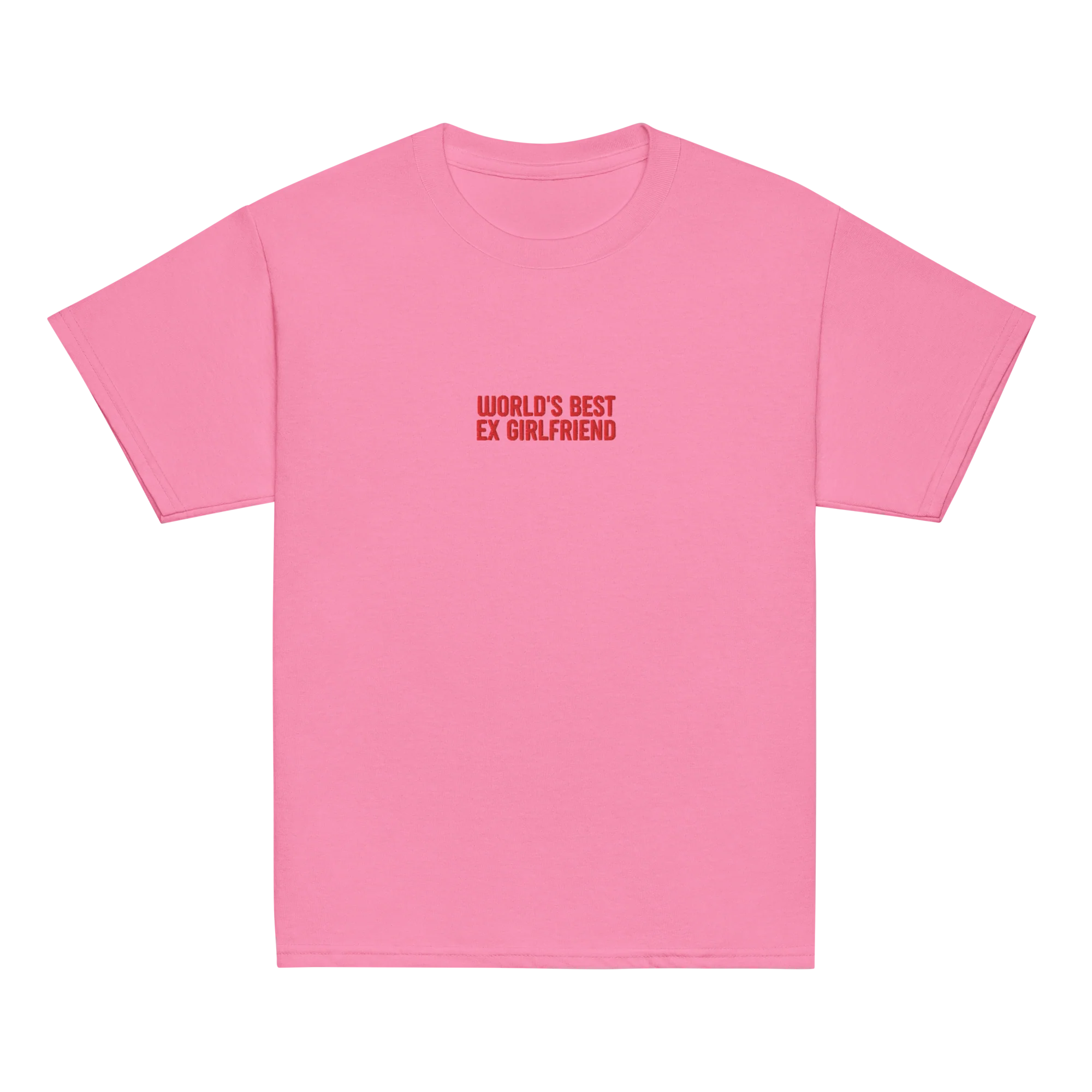 World's Best Ex-Girlfriend Embroidered Baby Tee - Image 8