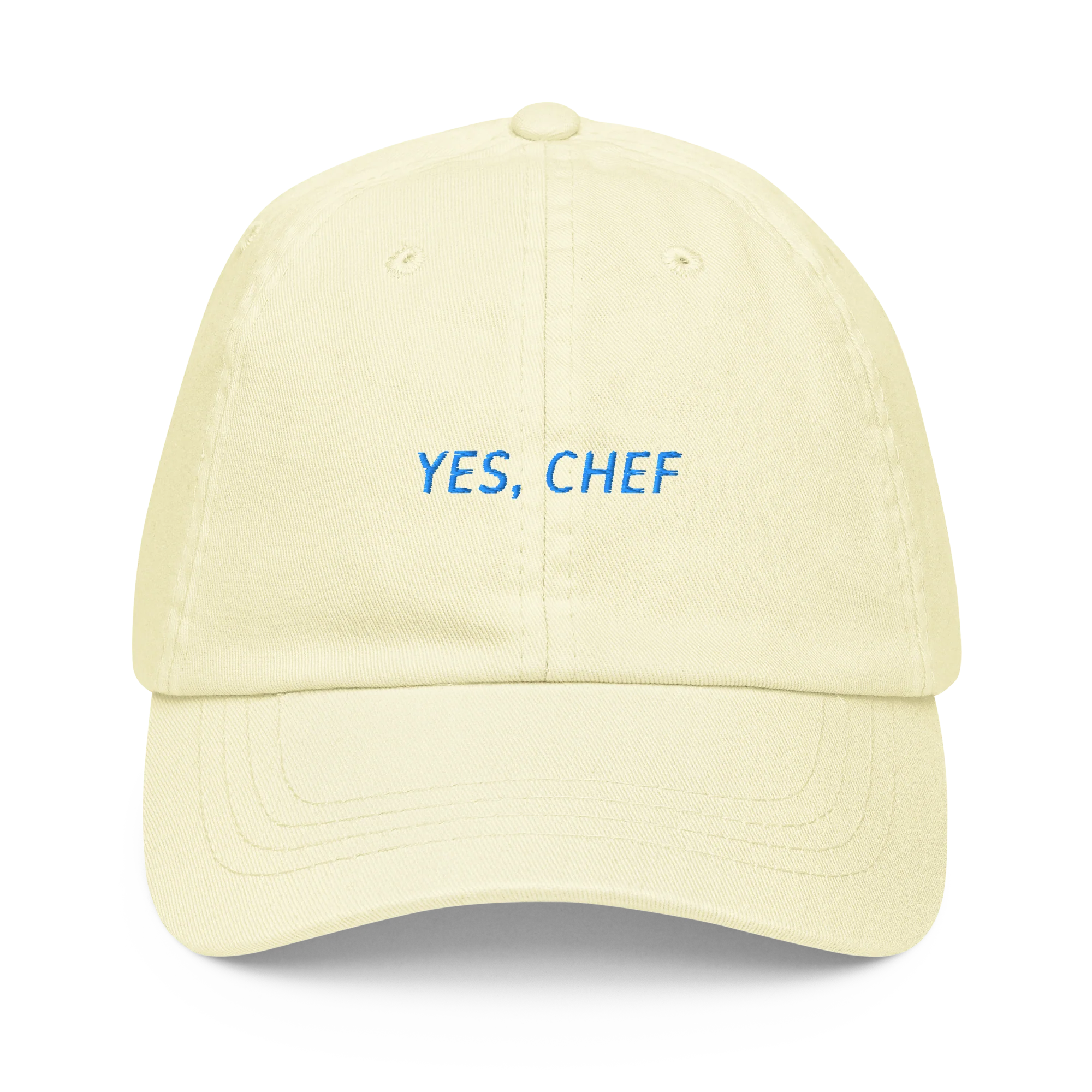 Yes Chef The Bear Embroidered Pastel Baseball Cap - Image 4