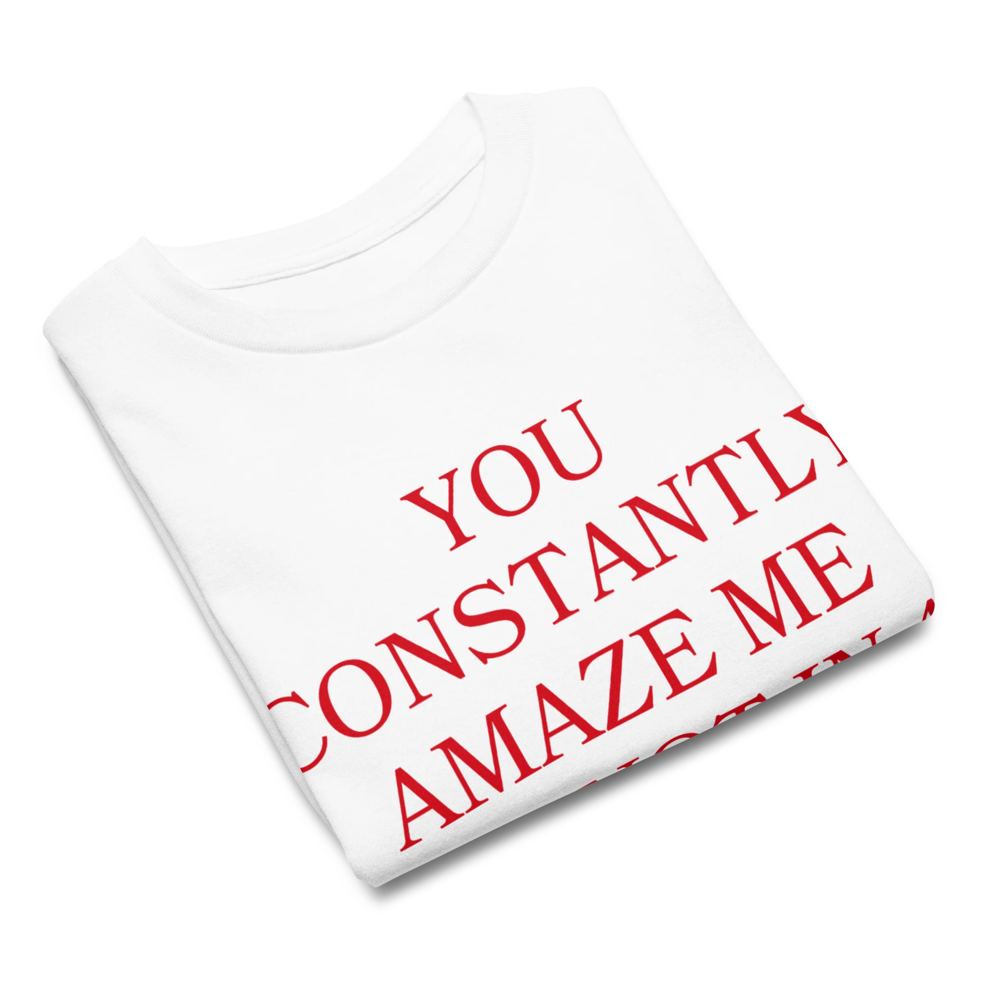 You Constantly Amaze Me But Not In A Good Way Baby Tee - Image 4
