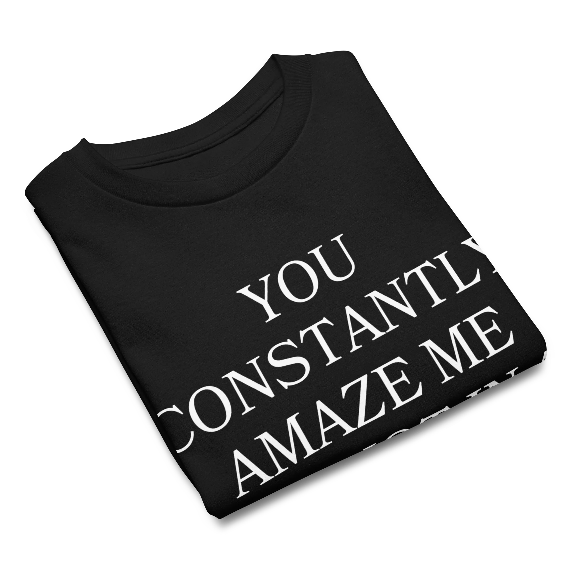 You Constantly Amaze Me But Not In A Good Way Baby Tee - Image 9