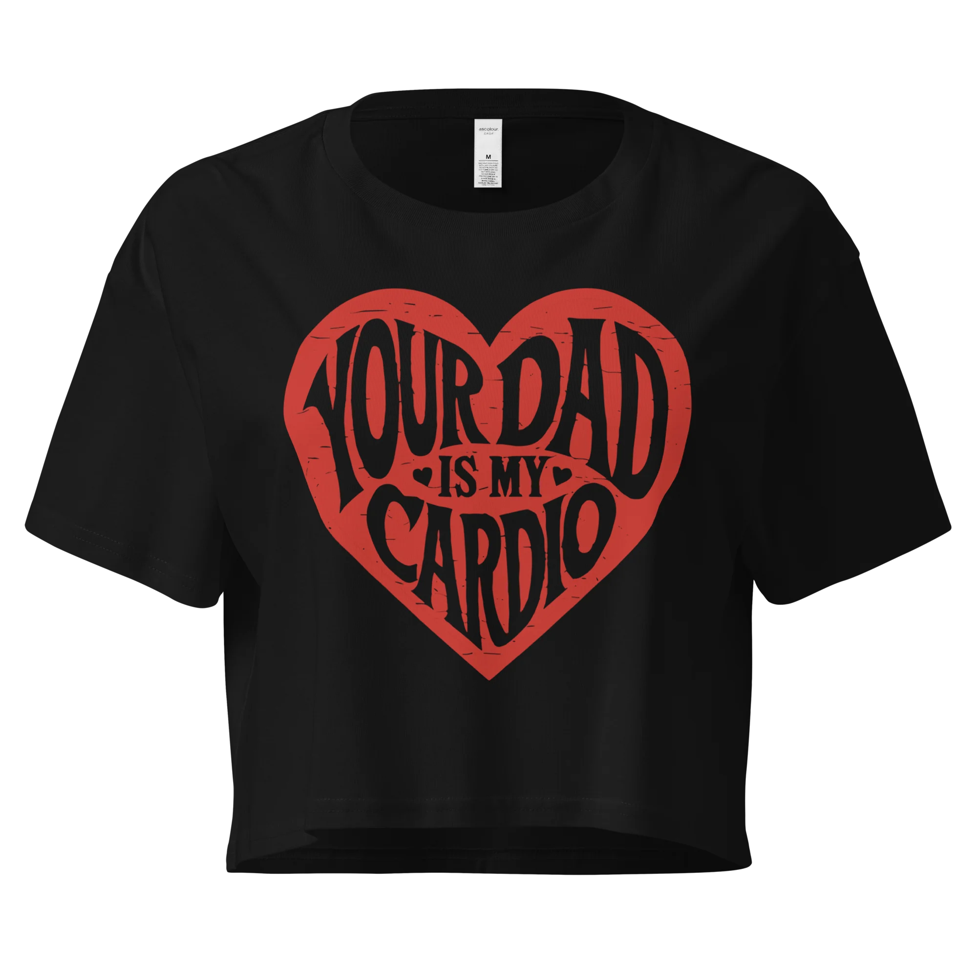 Your Dad is My Cardio Crop Tee - Image 3