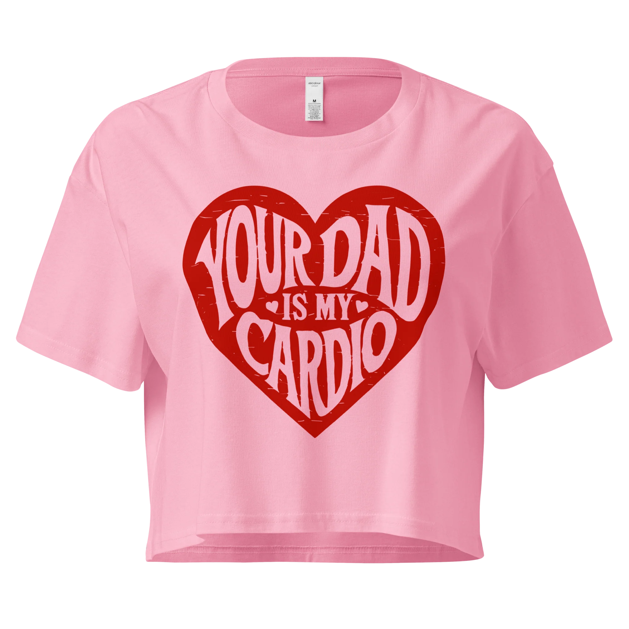 Your Dad is My Cardio Crop Tee - Image 4