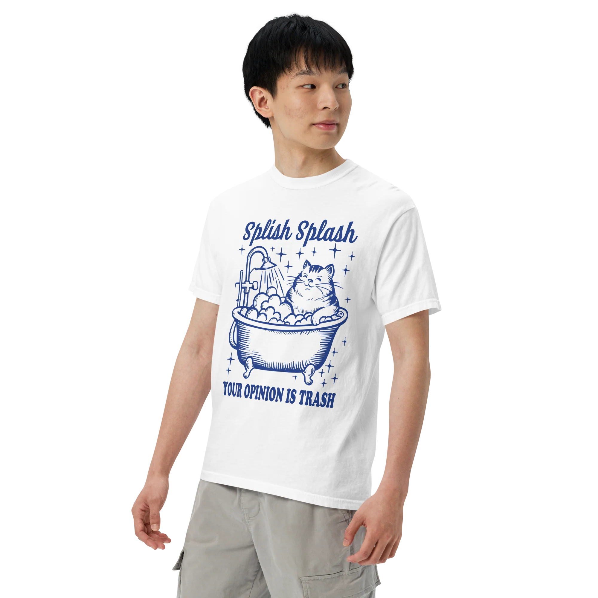 Your Opinion is Trash Classic T-Shirt - Image 7